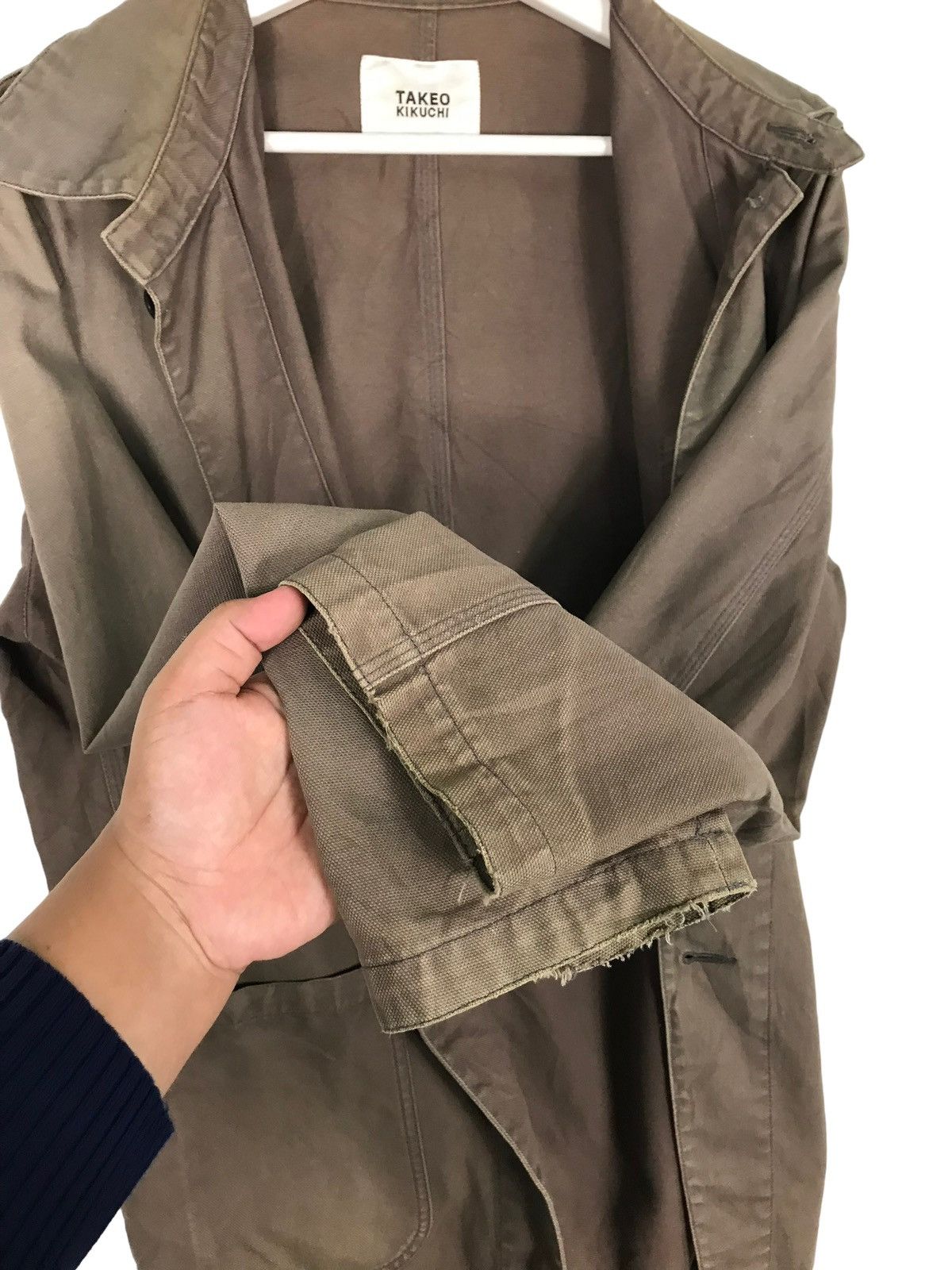 Takeo Kikuchi 💥 TAKEO KIKUCHI DUCK CANVAS CHORE JACKET Size US M / EU 48-50 / 2 - 9 Thumbnail