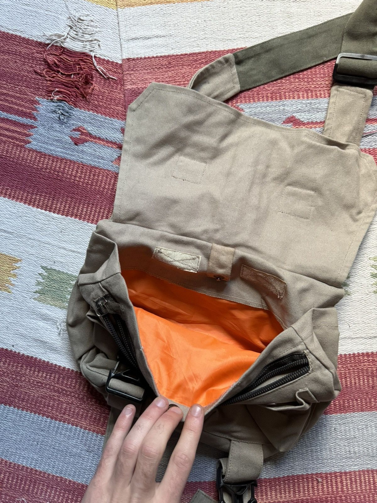 Vintage Vintage 00’s y2k Japanese Brand Tactical Crossbody Bag Size ONE SIZE - 8 Thumbnail