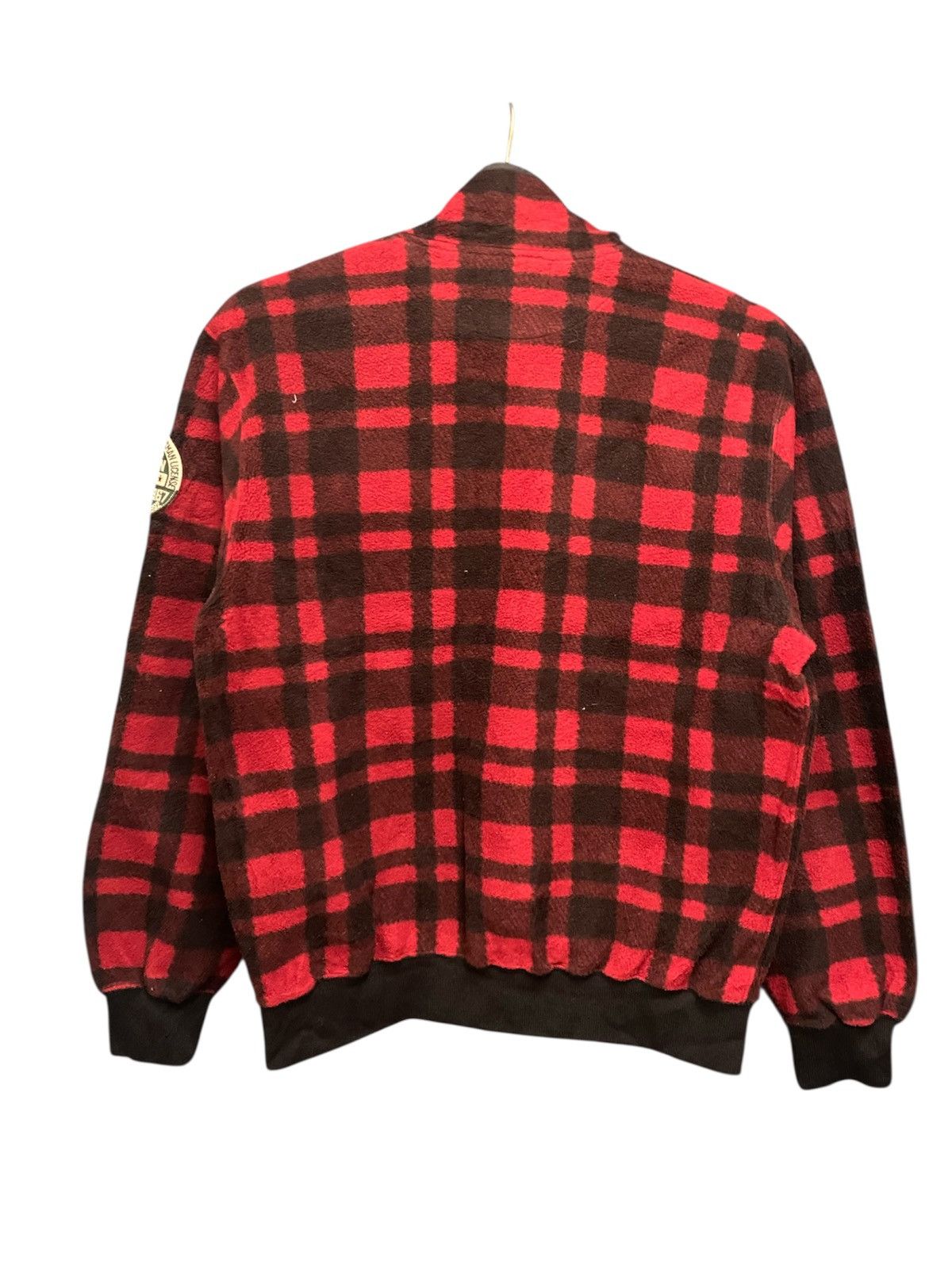 Polo Ralph Lauren VINTAGE Y2K POLO RALPH LAUREN CHECKER 1/4 ZIPPER FLEECE Size US S / EU 44-46 / 1 - 2 Thumbnail