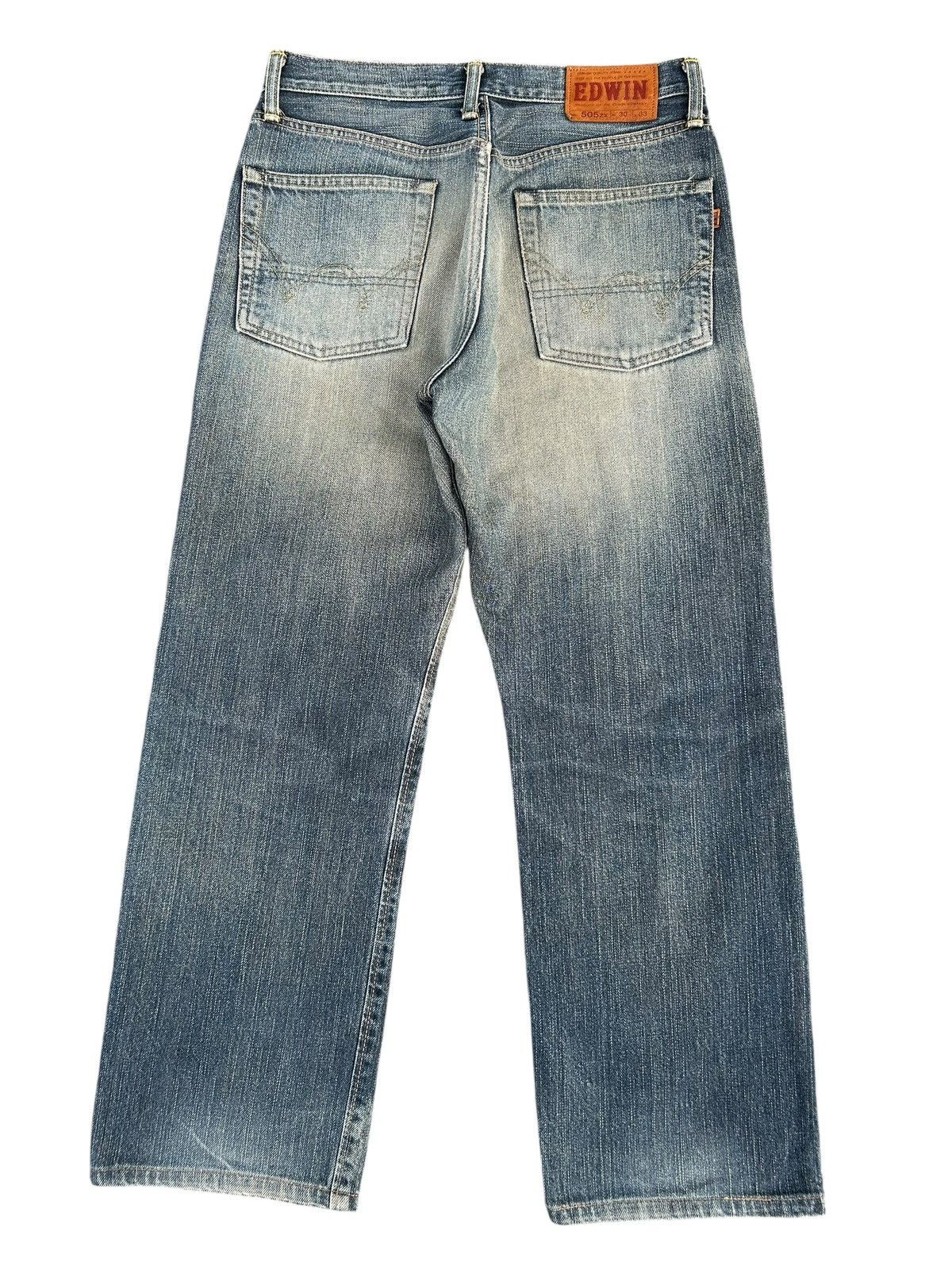 Kapital Vintage Edwin 505zx Selvedge Baggy Denim Jeans Size US 30 / EU 46 - 8 Thumbnail