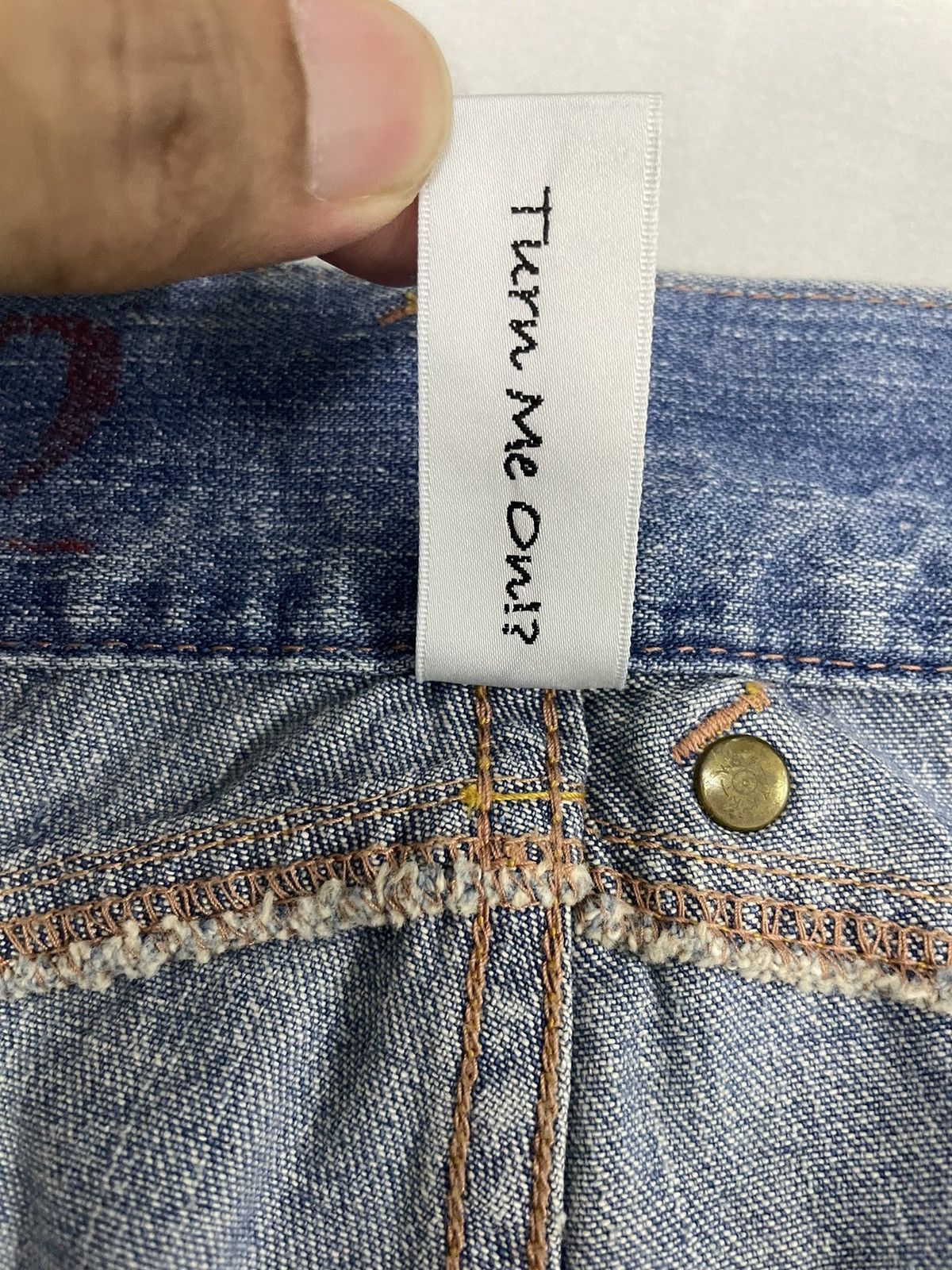 Hysteric Glamour TurnMeOn Japan Flare Bush Jeans Size US 33 - 10 Thumbnail