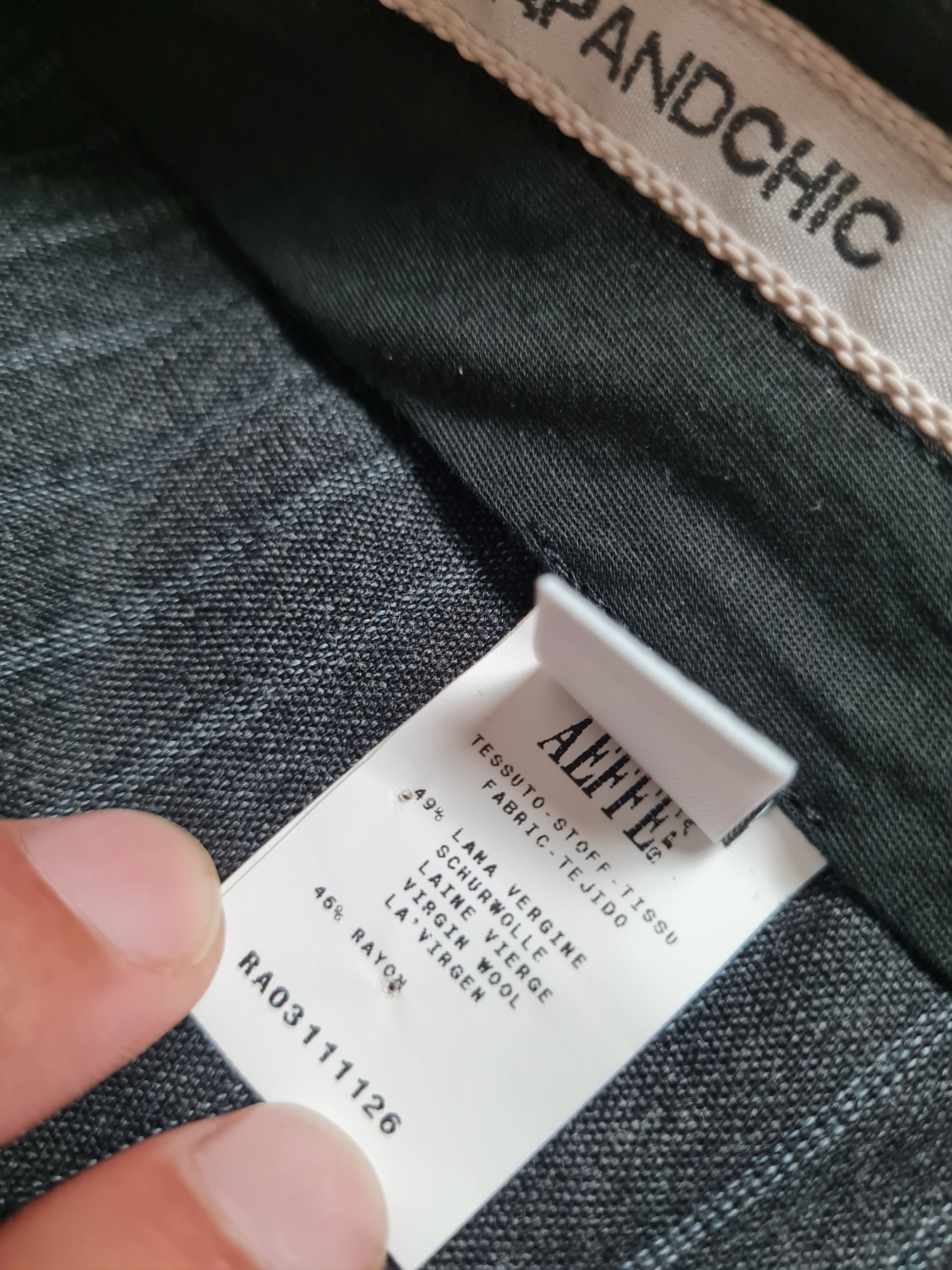 Moschino Vintage wool womens Pants MOSCHINO retro size USA12 Italy Size 34" / US 12 / IT 48 - 19 Thumbnail