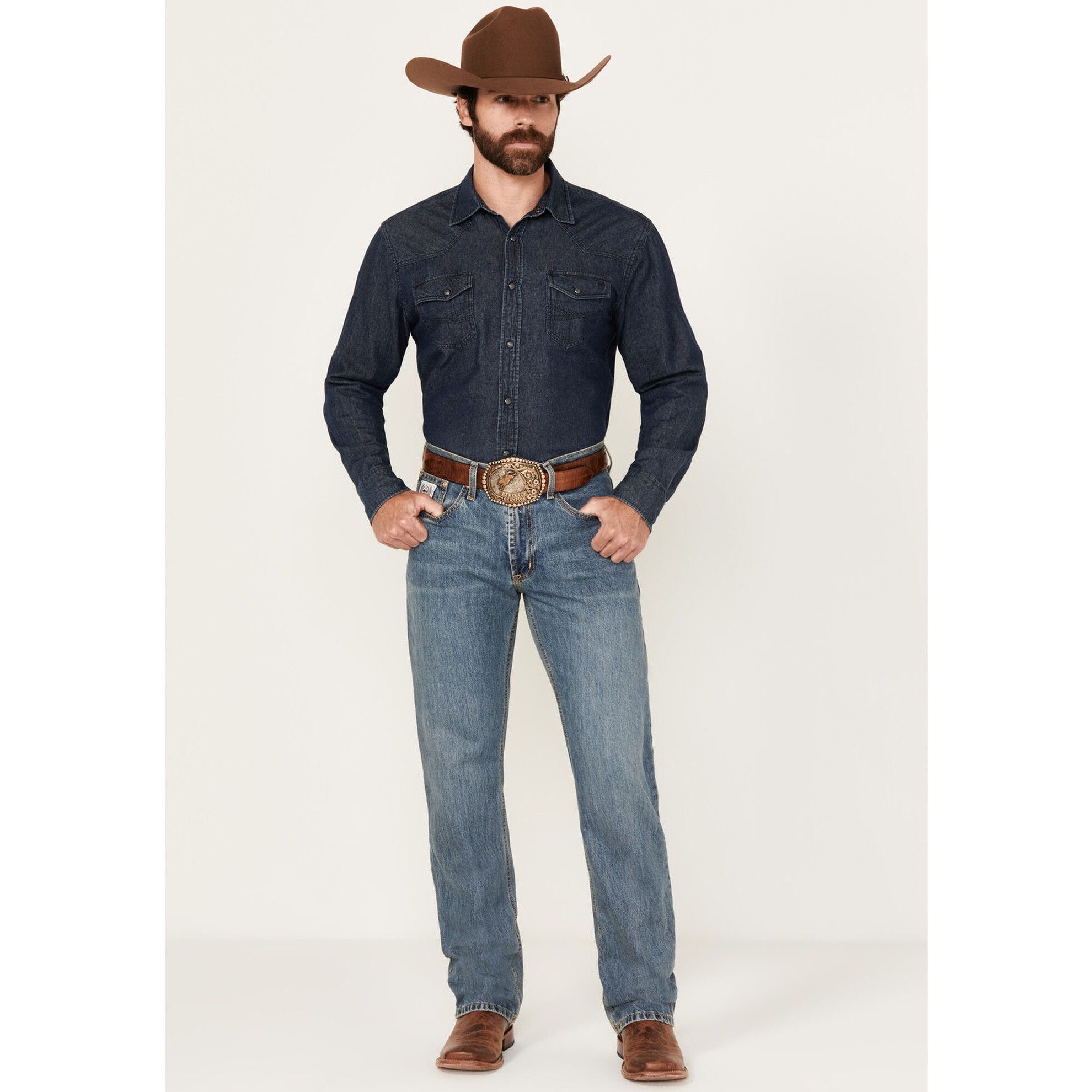 CINCH Cinch Men's White Label Relaxed Fit Jeans Sz 44x30 Size US 44 / EU 60 - 1 Thumbnail