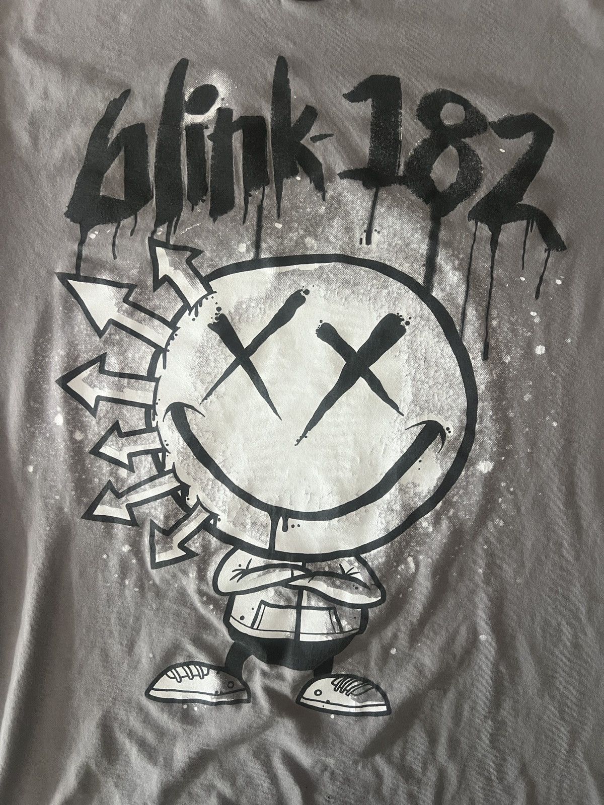 Other Blink 182 Smiley Logo Man Y2K Cartoon Pop Punk Band Rare Size US L / EU 52-54 / 3 - 2 Thumbnail