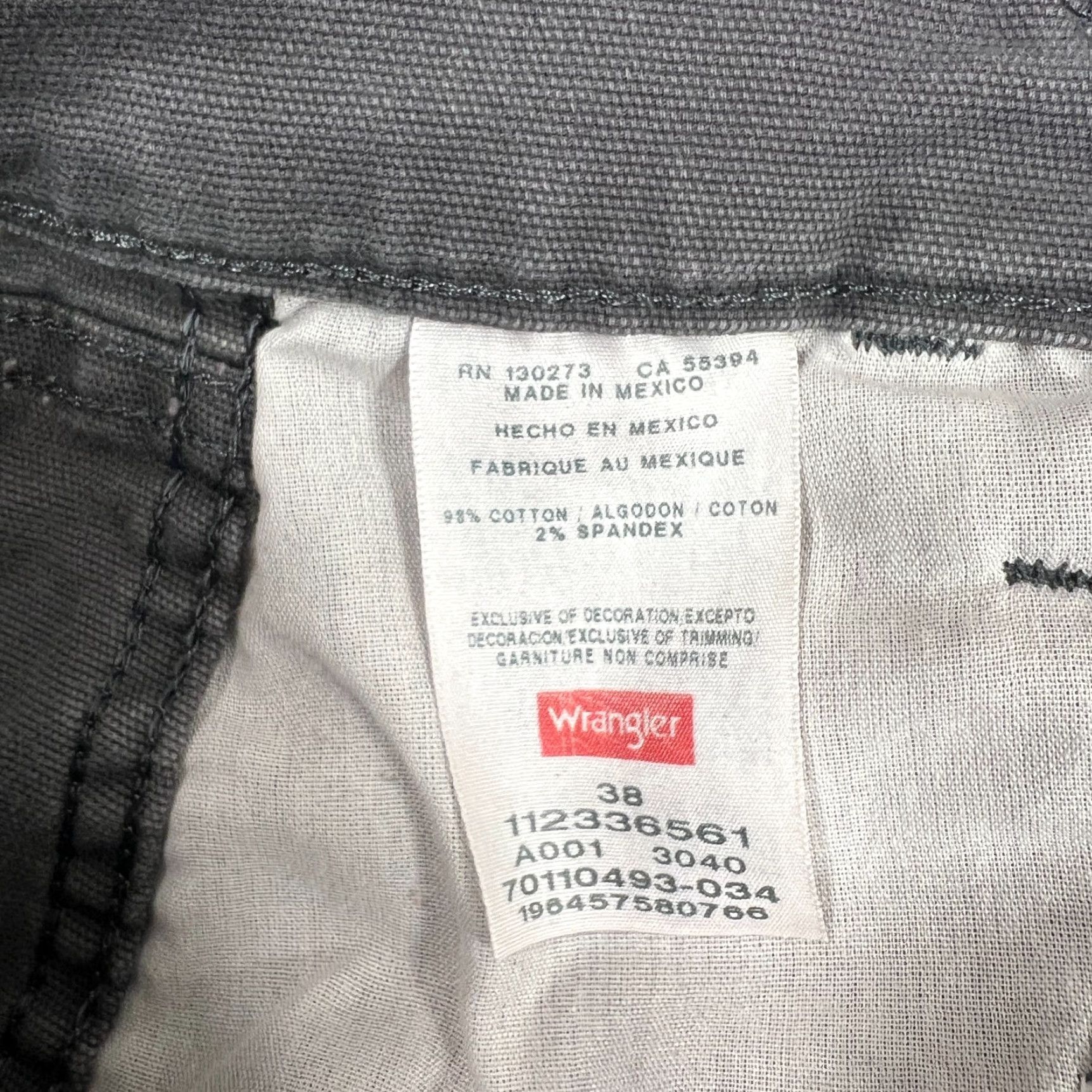 Wrangler Wrangler Mens Shorts 38 Carpenter Workwear Relaxed Fit Denim Casual Summer Vintage Size US 38 / EU 54 - 6 Thumbnail