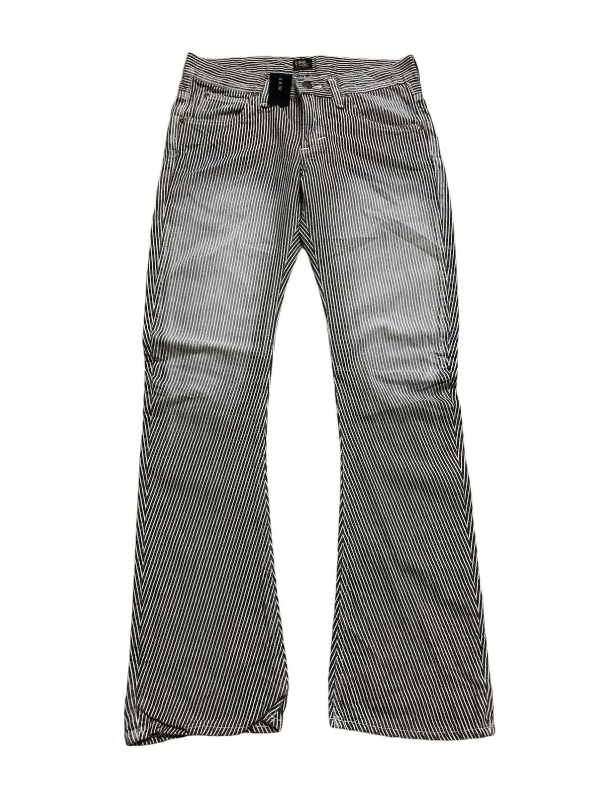 AKM Avant Garde Flare Lee x Akm Hickory Stripe Pant Size 30" / US 8 / IT 44 - 1 Thumbnail