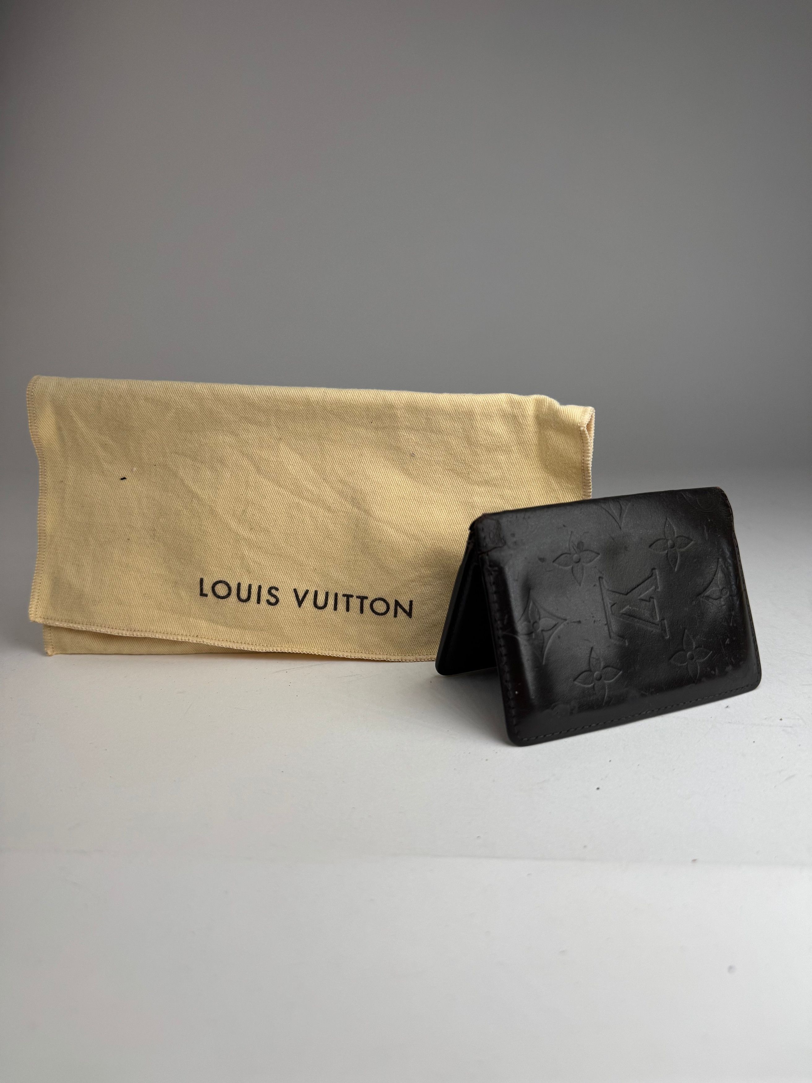 Louis Vuitton Vintage Vernis Leather card holder black Size ONE SIZE - 1 Thumbnail