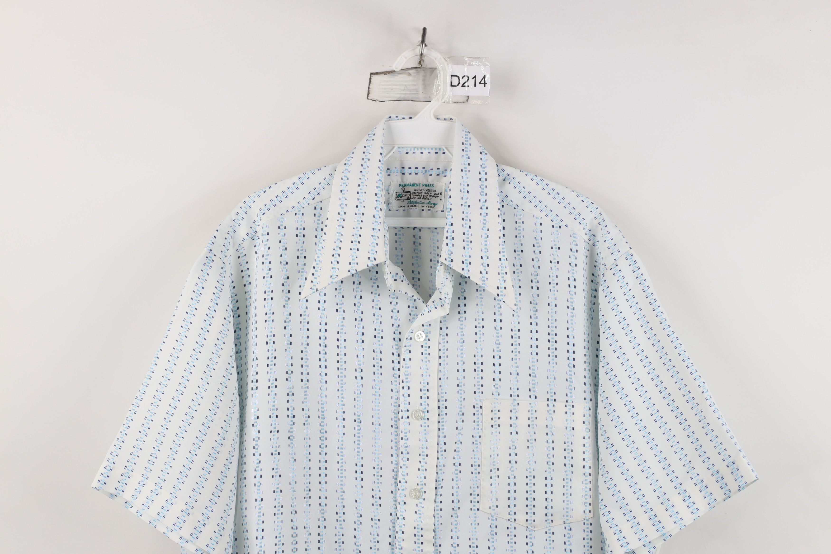 Vintage Vintage 70s Streetwear Short Sleeve Collared Button Shirt Size US XL / EU 56 / 4 - 2 Thumbnail