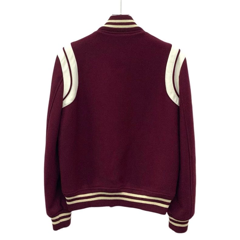 Saint Laurent Paris Saint Laurent Paris Deep red striped wool single-breasted Size US S / EU 44-46 / 1 - 2 Thumbnail