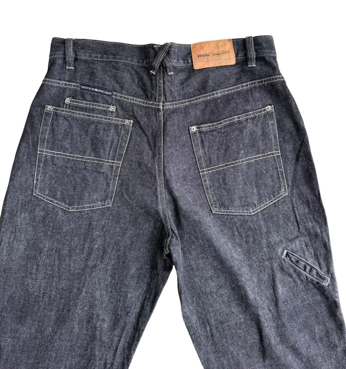 Fubu 🔥Vintage Japanese Brand Fubu Baggy Style Jeans Size US 34 / EU 50 - 11 Thumbnail