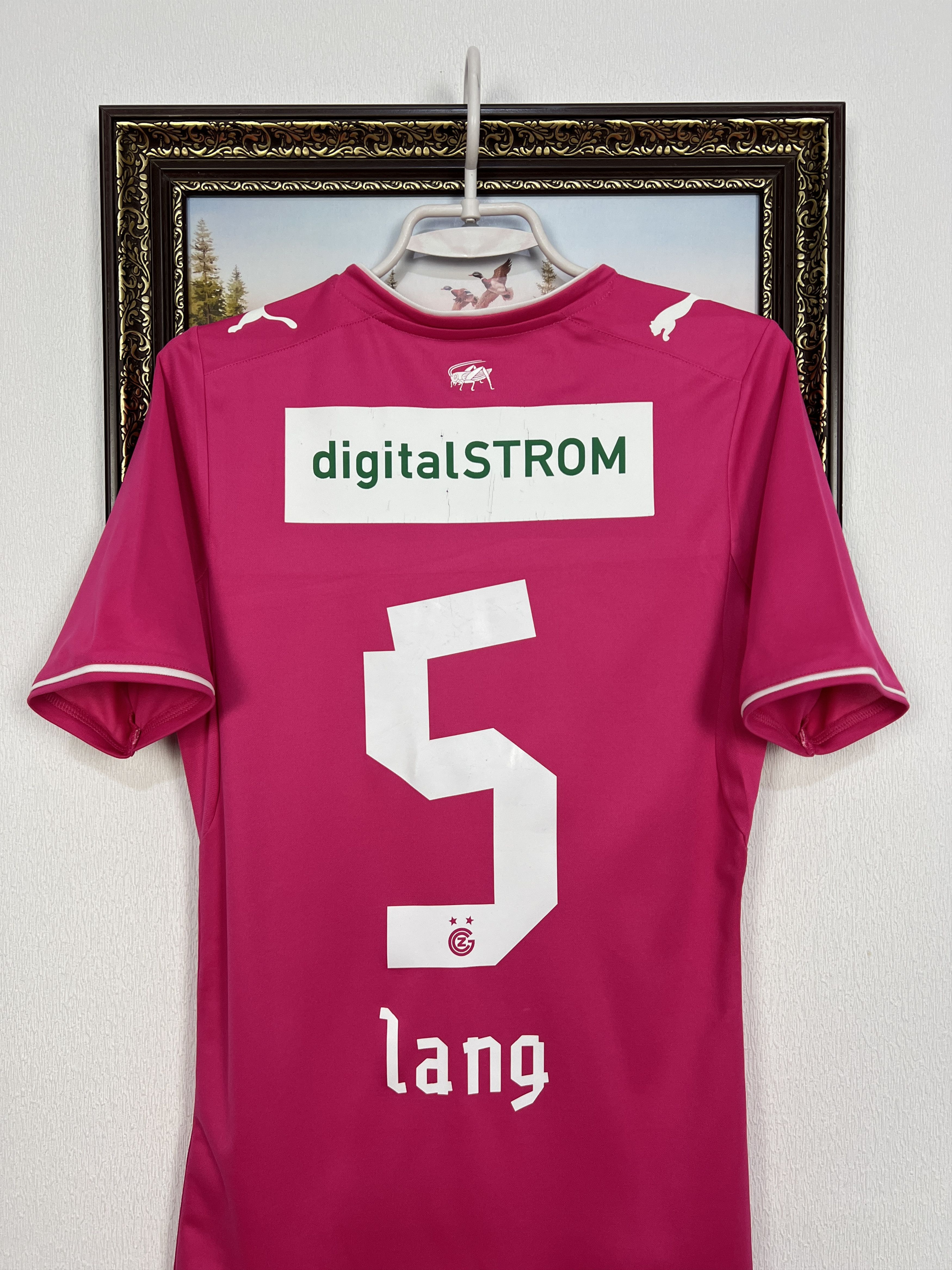 Puma Grasshoppers Away football shirt 2013 Soccer #5 Lang Puma Size US S / EU 44-46 / 1 - 12 Thumbnail