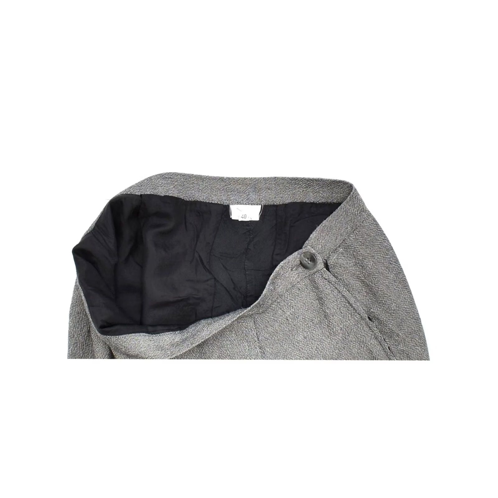 Vintage VINTAGE Womens Mini Skirt IT 40 Small W28 Grey Cotton Size 28" / US 6 / IT 42 - 3 Thumbnail