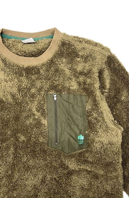 Vintage Logos Days Faux Bear Fur fleece