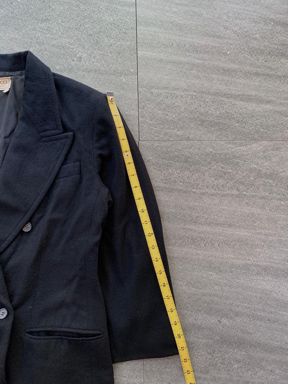 Gucci FREE TAX! 90s Cashmere Blazer Jacket Size M / US 6-8 / IT 42-44 - 12 Thumbnail