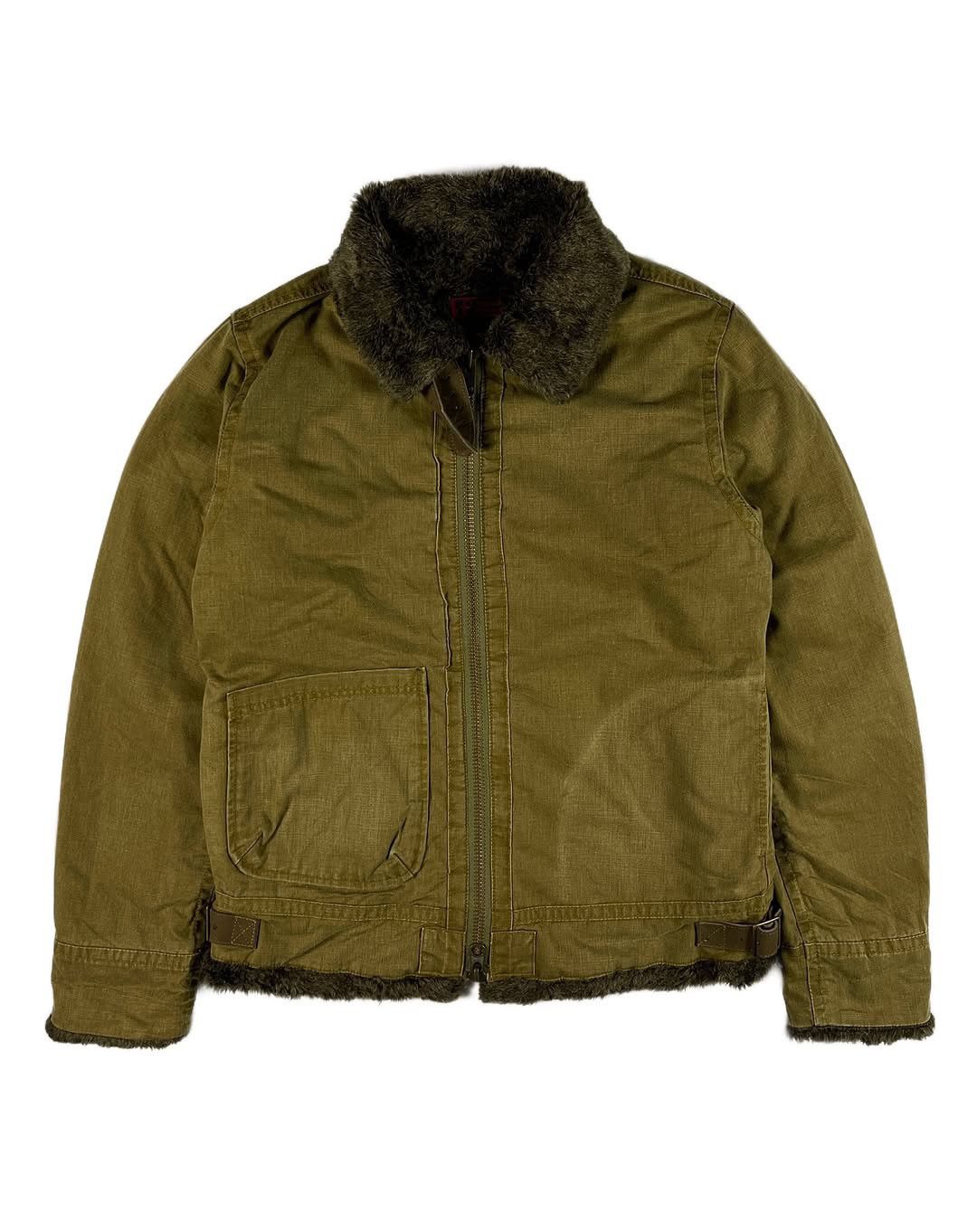 Japanese Brand Vintage Johnbull Kojima B-3 Fleece Jacket Size US L / EU 52-54 / 3 - 2 Thumbnail