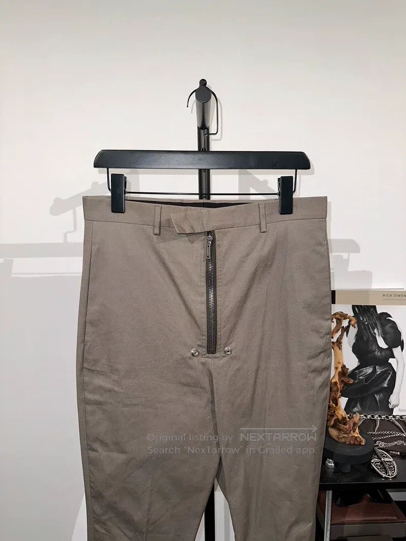 Rick Owens RICK OWENS Zipper Front Split Hem Dress Pants Size US 30 / EU 46 - 3 Thumbnail
