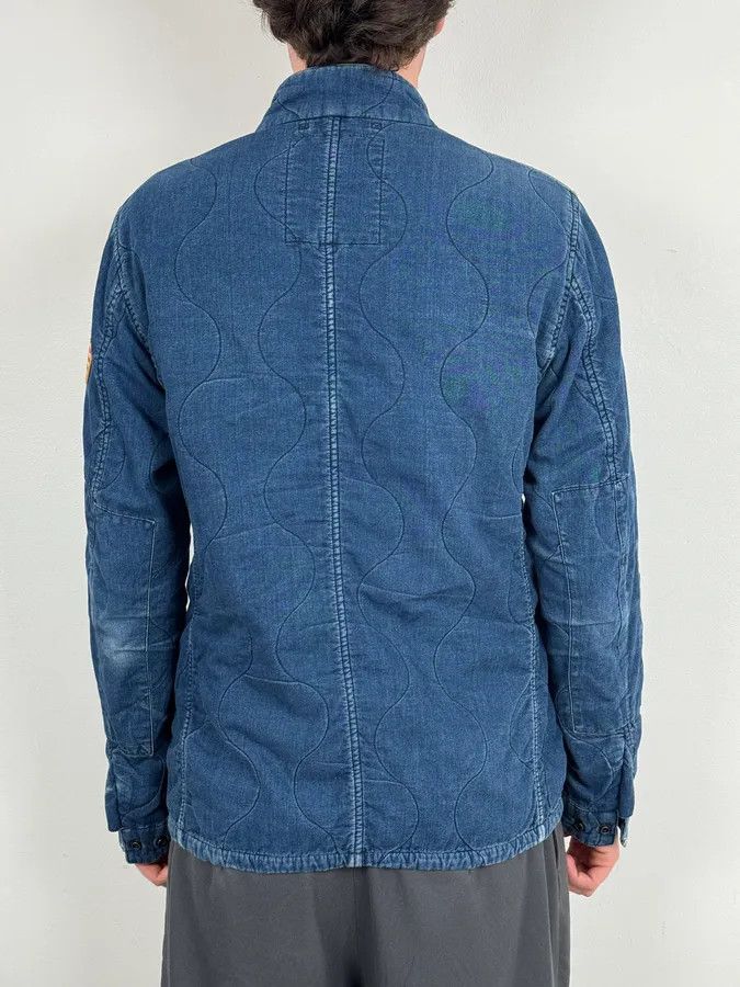 Polo Ralph Lauren 2010s Ralph Lauren Denim USA Flag Blue Aviator Denim Jacket Size US M / EU 48-50 / 2 - 3 Thumbnail