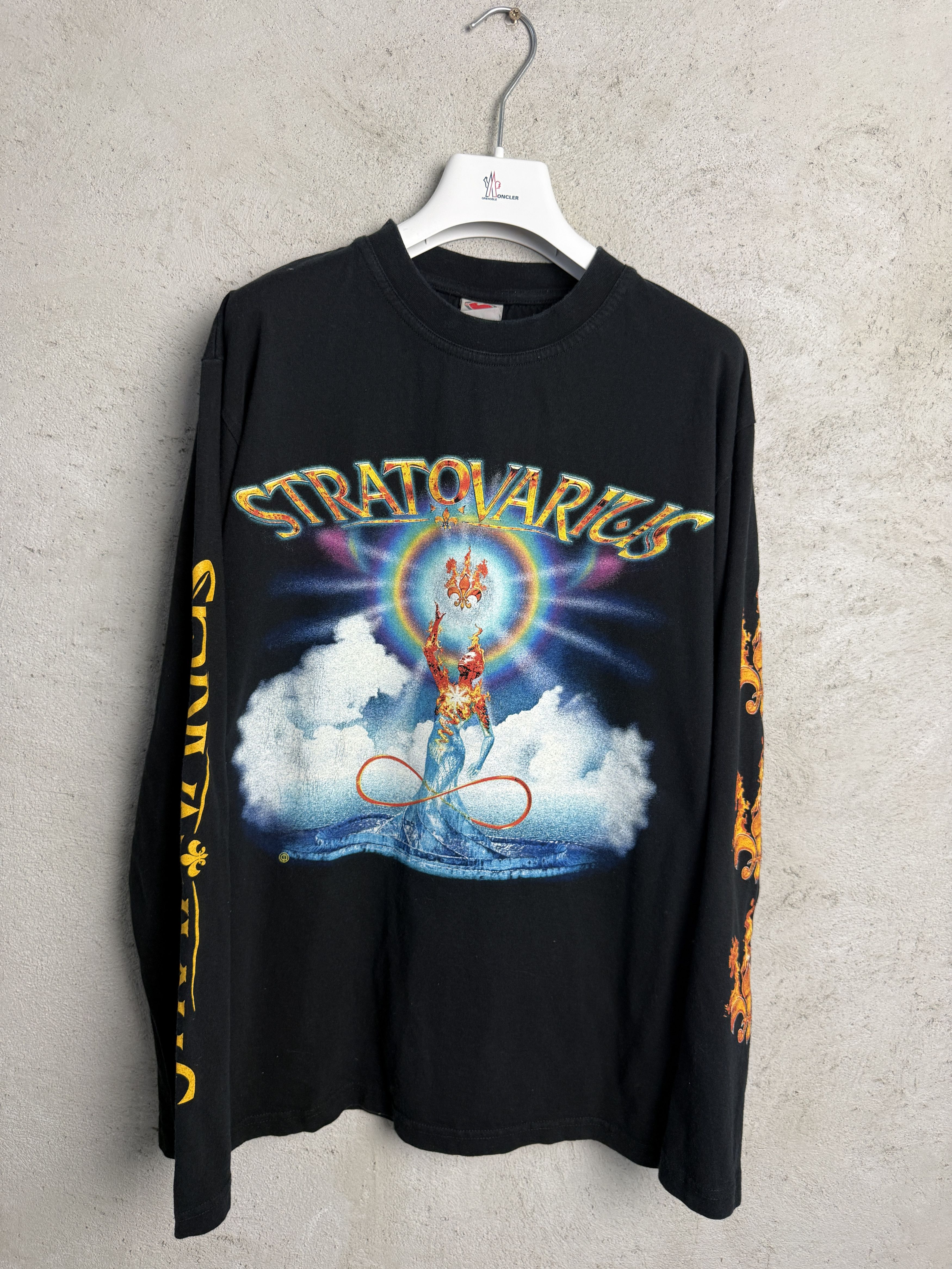 Vintage Vintage Stratovarius 2003 tour long sleeve t-shirt rock band Size US XL / EU 56 / 4 - 1 Thumbnail