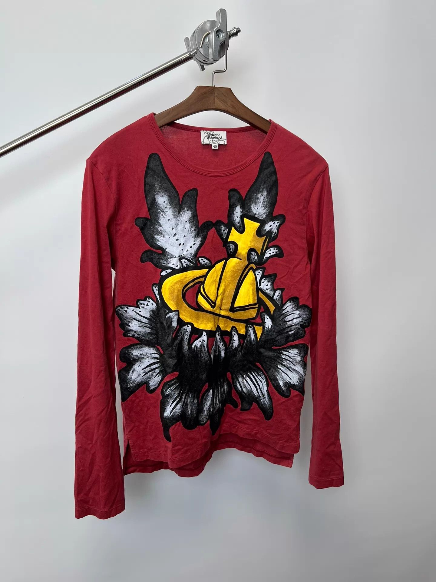 Vivienne Westwood Vivienne Westwood Y2K Saturn Print Watermelon Red Long T Size US S / EU 44-46 / 1 - 2 Thumbnail
