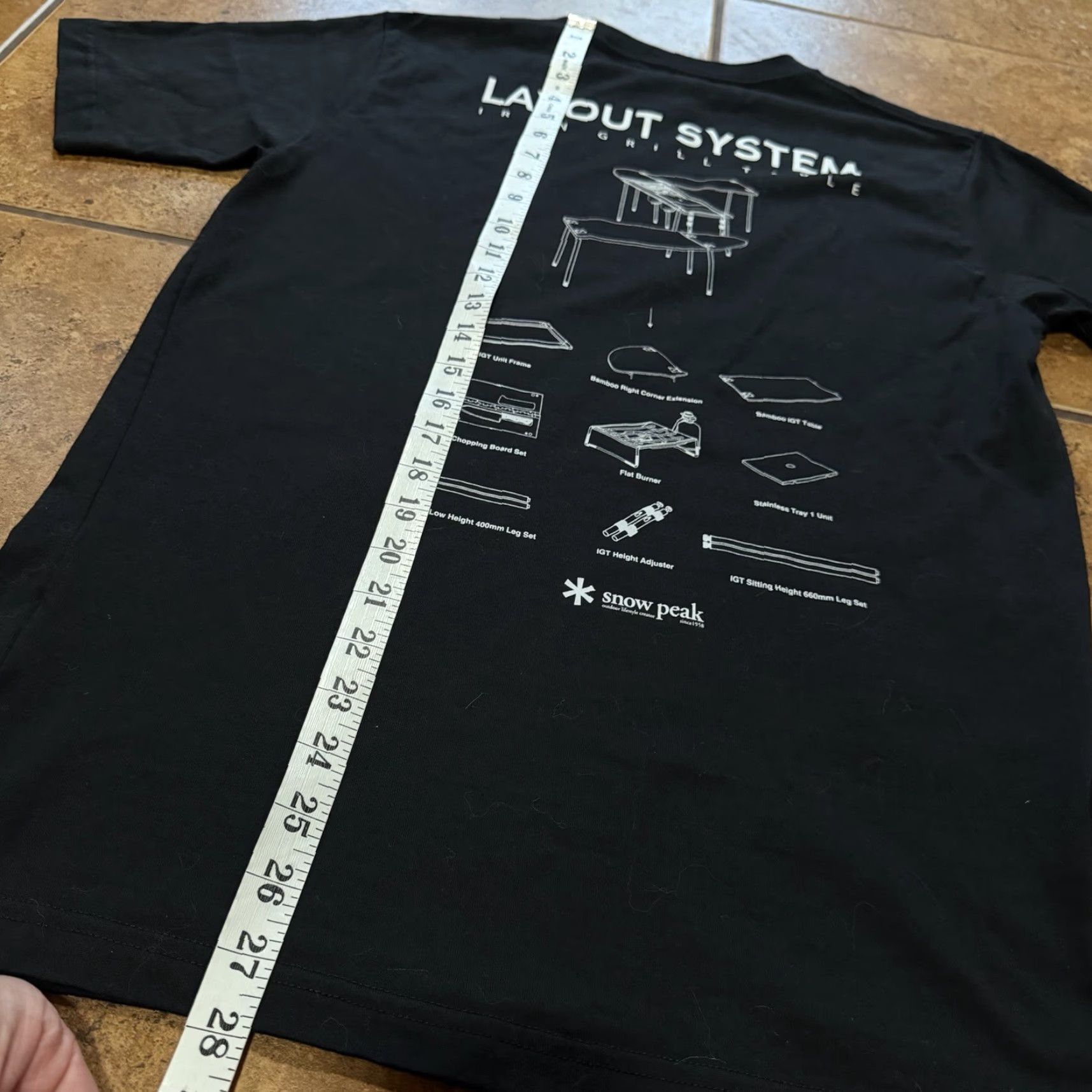 Snow Peak Snow Peak T Shirt Mens M Black Camping Home Camp Crew Neck Short Sleeve Cotton 2020s Men's Size M Black Camping Home Camp Snow Peak Shirt Size US M / EU 48-50 / 2 - 7 Thumbnail