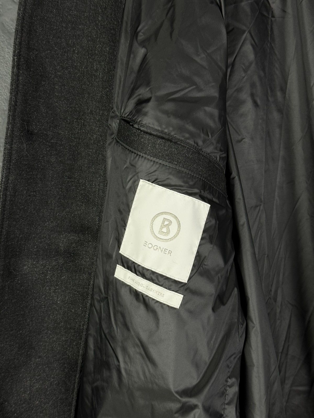 Bogner BOGNER Virgil Wool Cashmere Solid Black OverShirt Jacket Size US S / EU 44-46 / 1 - 14 Thumbnail