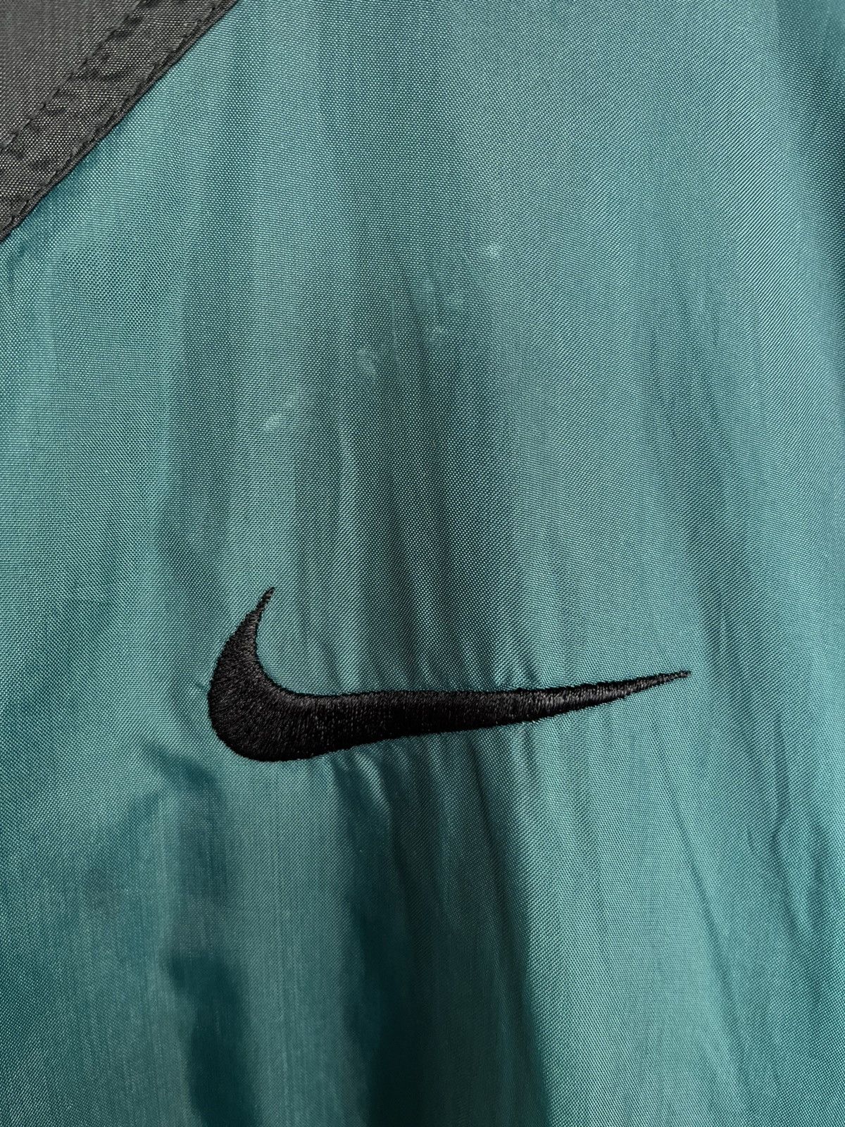 Nike Vintage 90s Nike Air Full Zip Windbreaker/Size L/Two Tones. Size US L / EU 52-54 / 3 - 3 Thumbnail