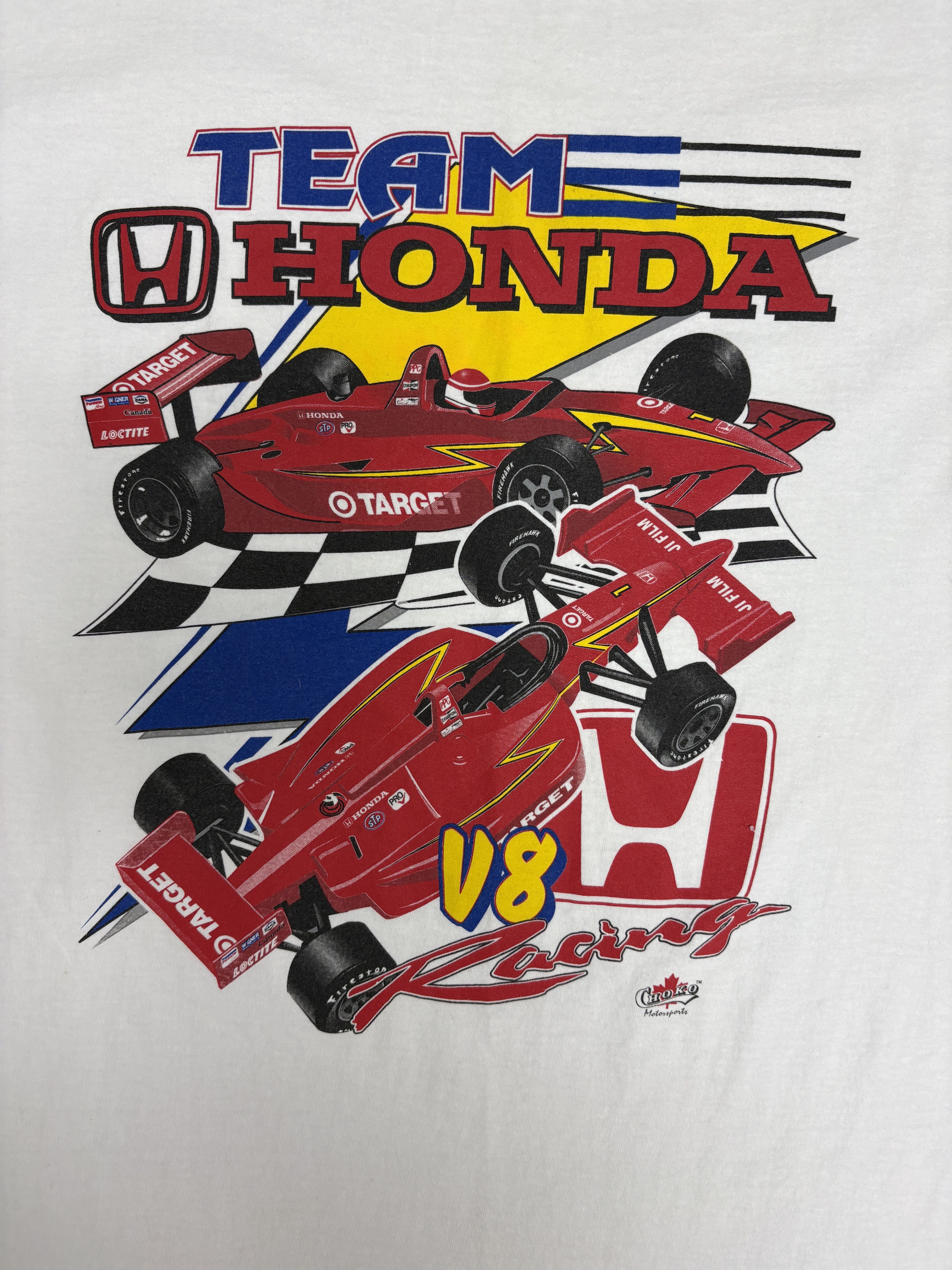 Vintage Team Honda Racing Vintage Racing T-Shirt Tee Size US XL / EU 56 / 4 - 2 Thumbnail