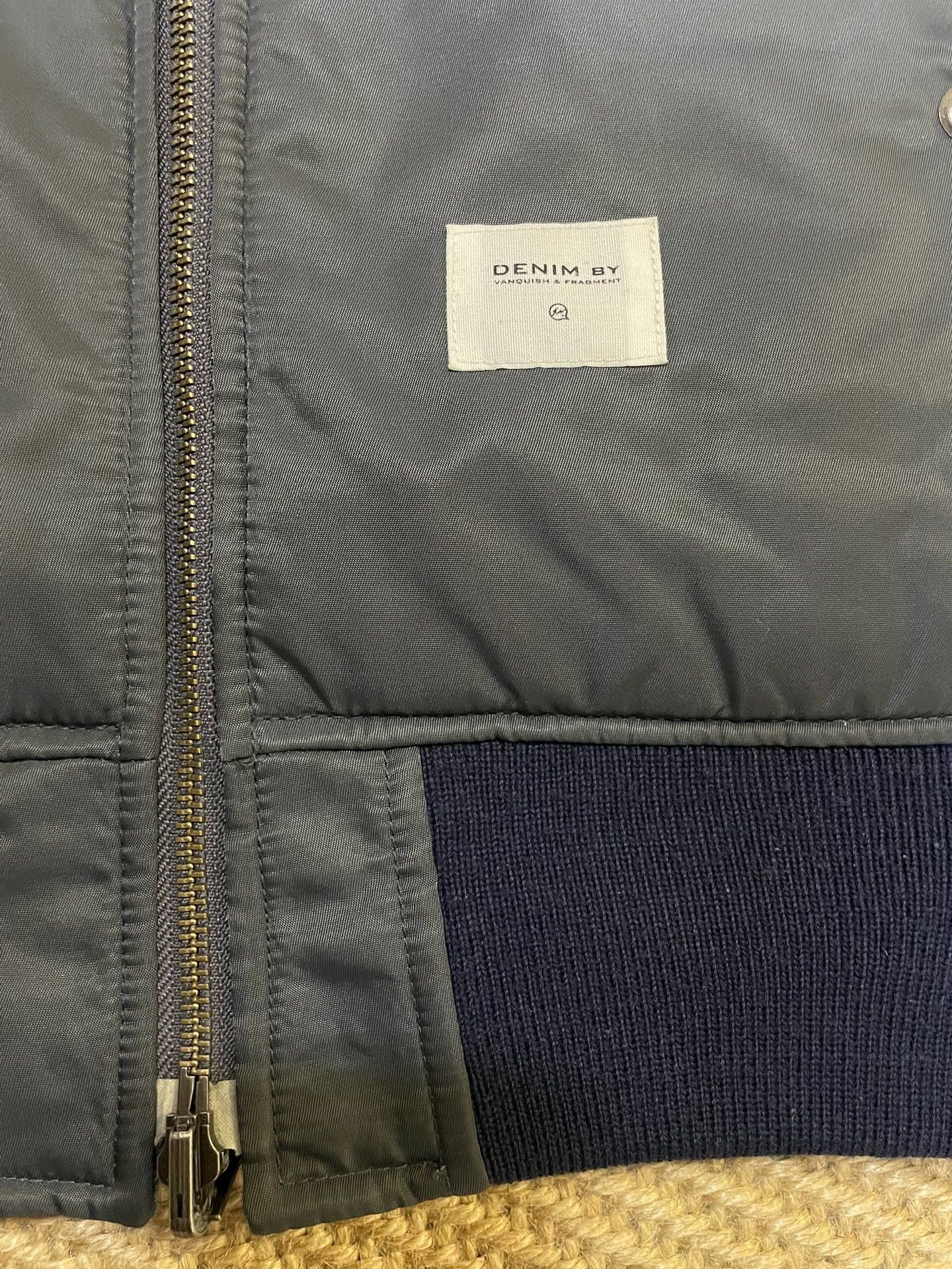 Vanquish DENIM BY VANQUISH x FRAGMENT 2Sided Jacket Bk/Bl M Size US M / EU 48-50 / 2 - 6 Thumbnail