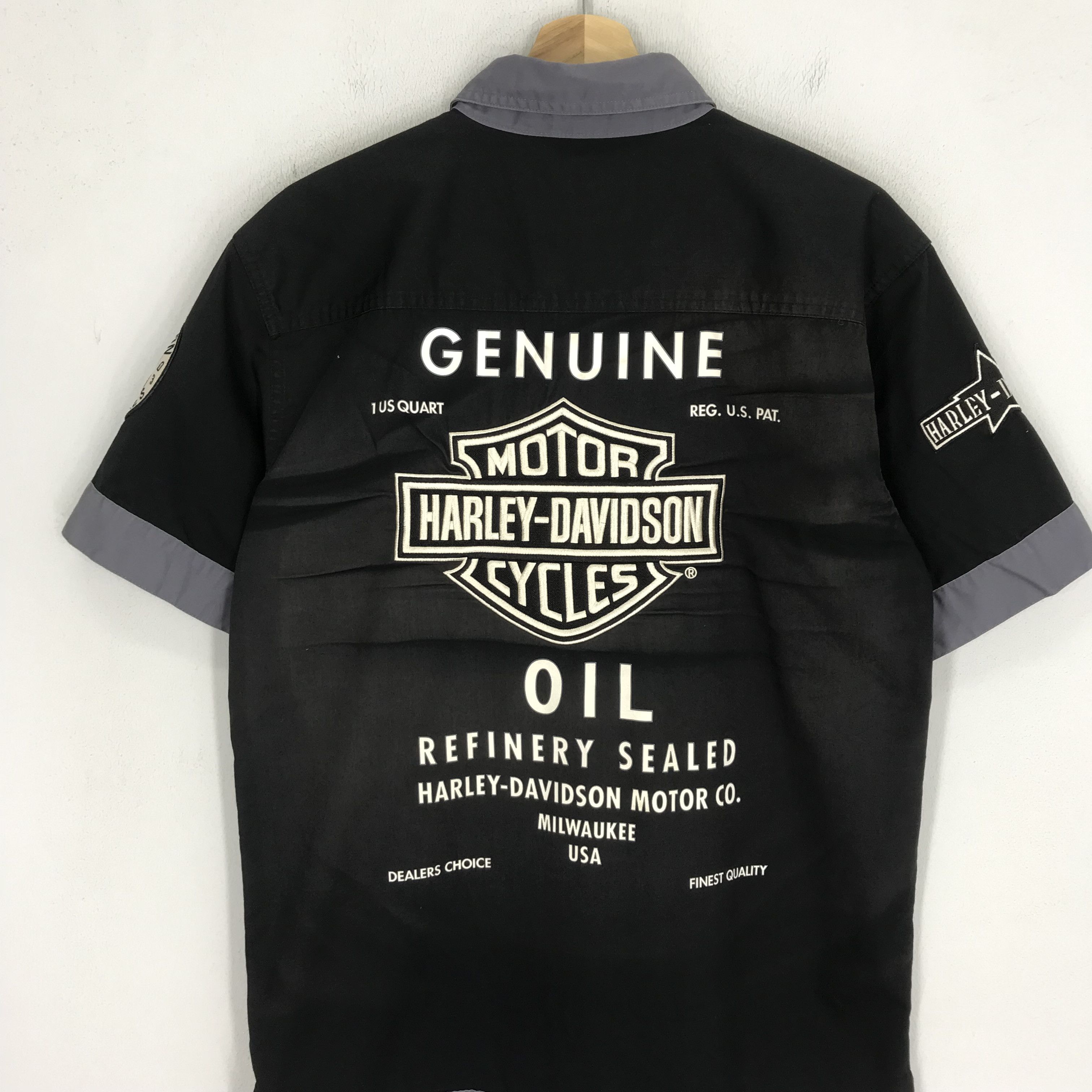 Harley Davidson Vintage Harley Davidson Motorcycles Button Down Shirt Size US M / EU 48-50 / 2 - 5 Thumbnail