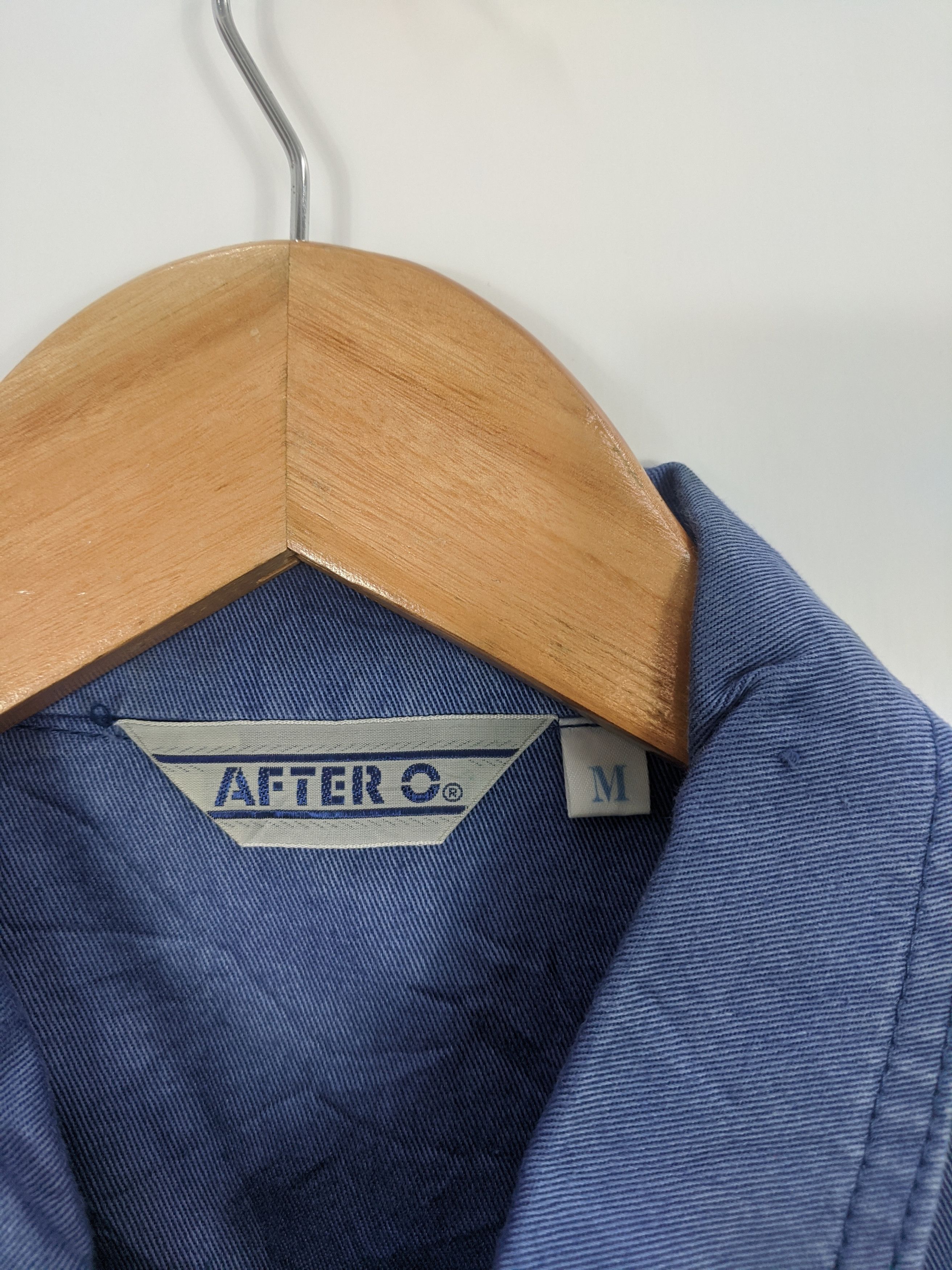 Japanese Brand Vintage 90s Japanese Brand Worker Denim Jacket J0405 Size US M / EU 48-50 / 2 - 6 Thumbnail