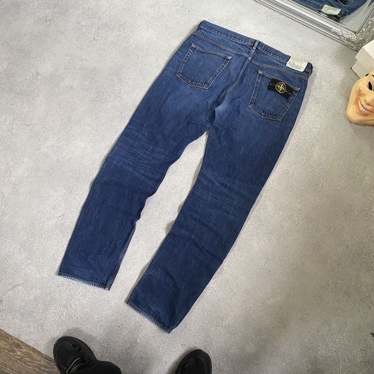 Stone Island Vintage Stone Island Jeans Patch Pocket Straight Fit Casual Size US 36 / EU 52 - 2 Thumbnail