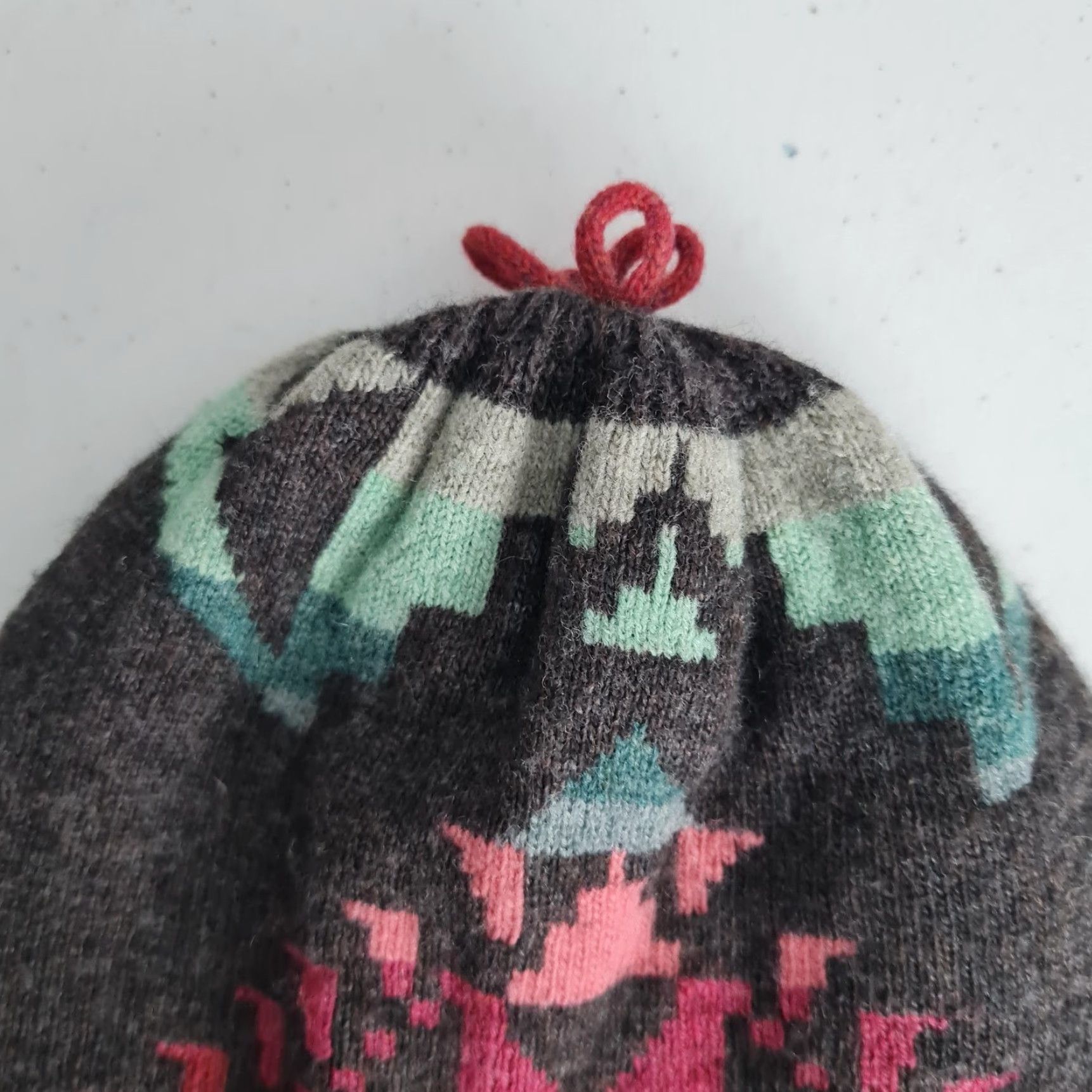 Polo Ralph Lauren Polo Ralph Lauren Beanie Mens One Size Multicolor Aztec Tribal Wool Knit Size US M / EU 48-50 / 2 - 2 Thumbnail