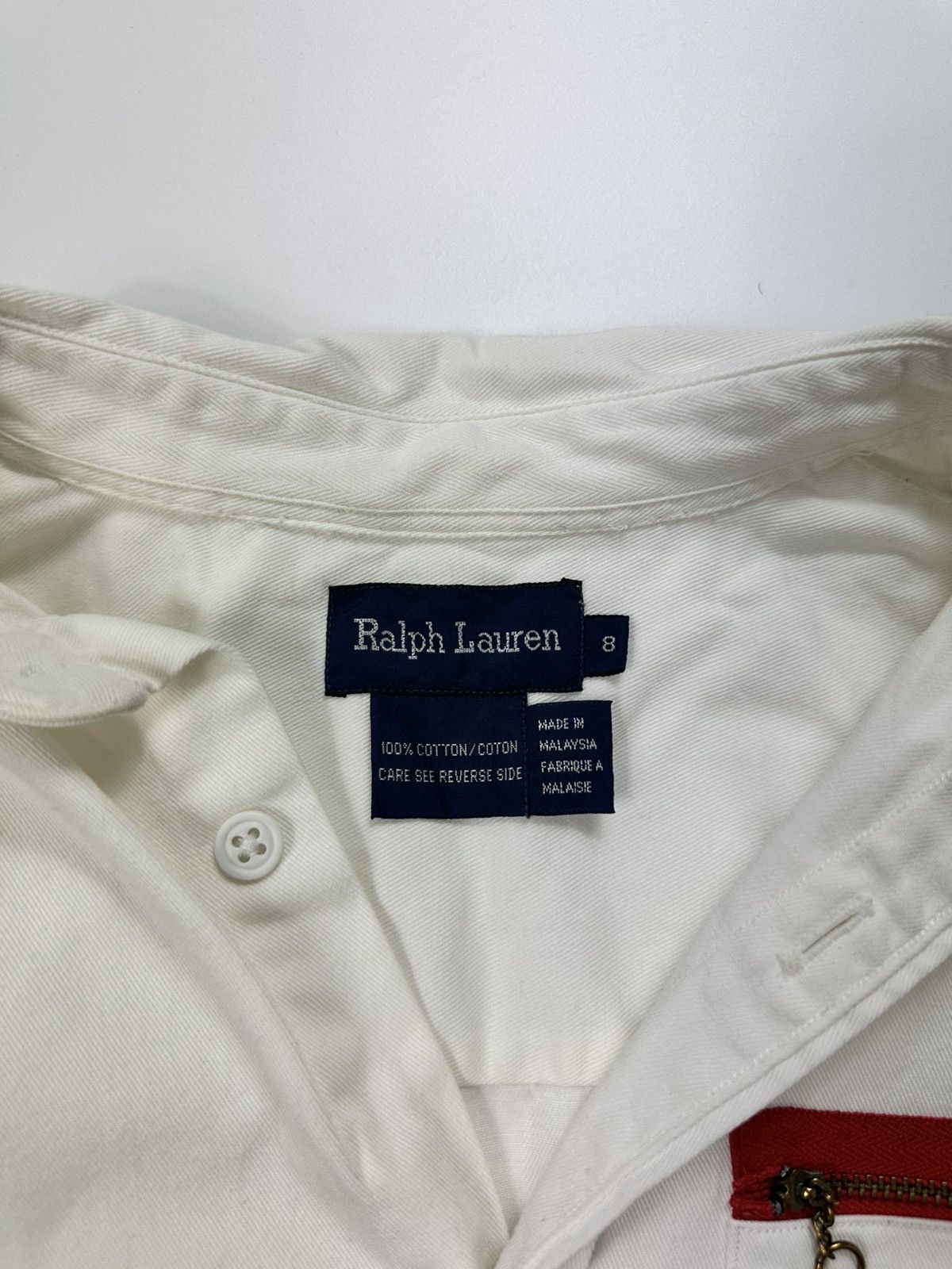 Polo Ralph Lauren 90's Polo Ralph Lauren RL-93 8 US Size Logo Size US L / EU 52-54 / 3 - 8 Thumbnail