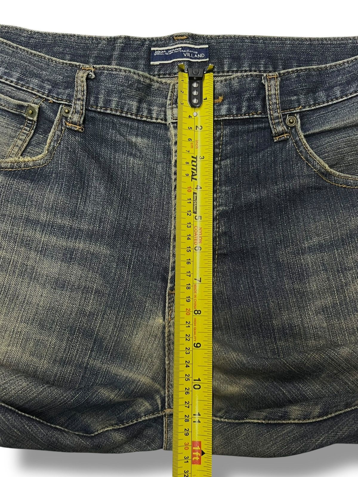 VILLAND Loose Vintage Villand Japan - Faded Mud Wash, Distressed Size US 35 - 14 Thumbnail
