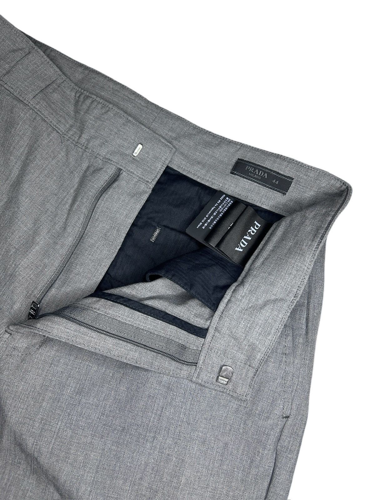 Prada S/S 24 Wool Workwear Trousers Size US 28 / EU 44 - 5 Thumbnail
