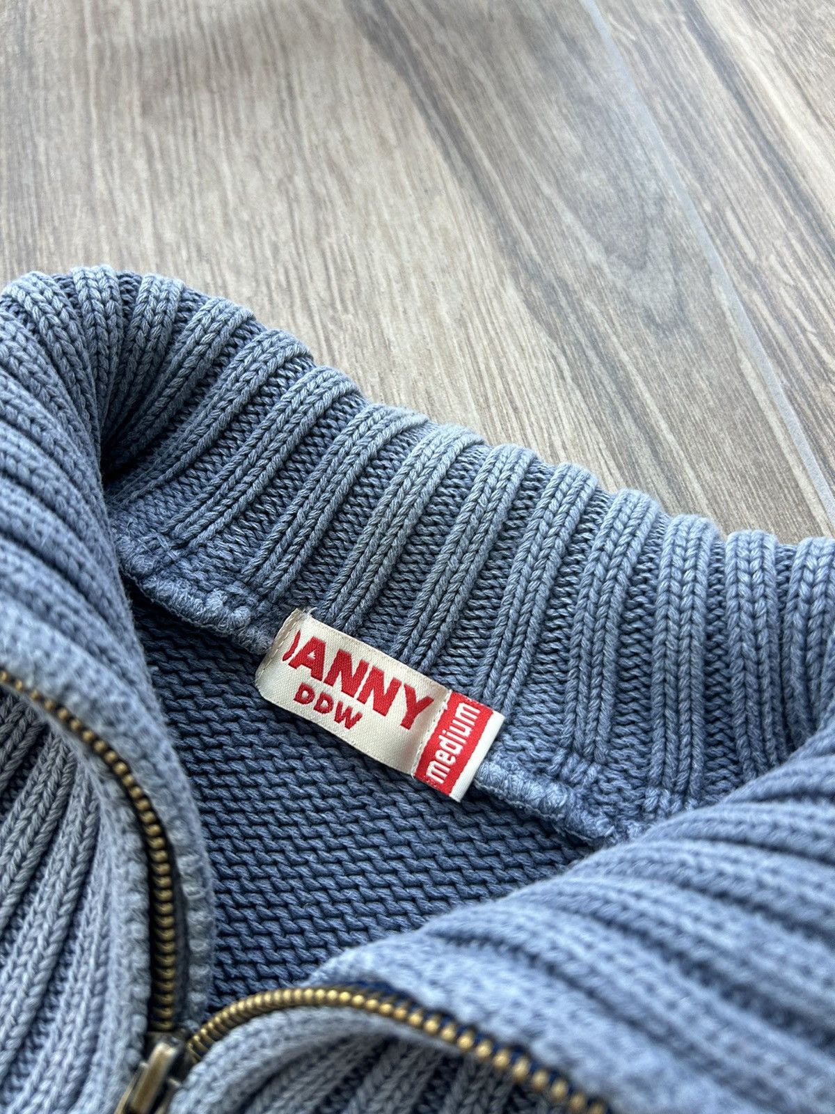 Japanese Brand Vintage Danny Ddw big logo knit-sweatshirt mens avant-garden Size US M / EU 48-50 / 2 - 3 Thumbnail