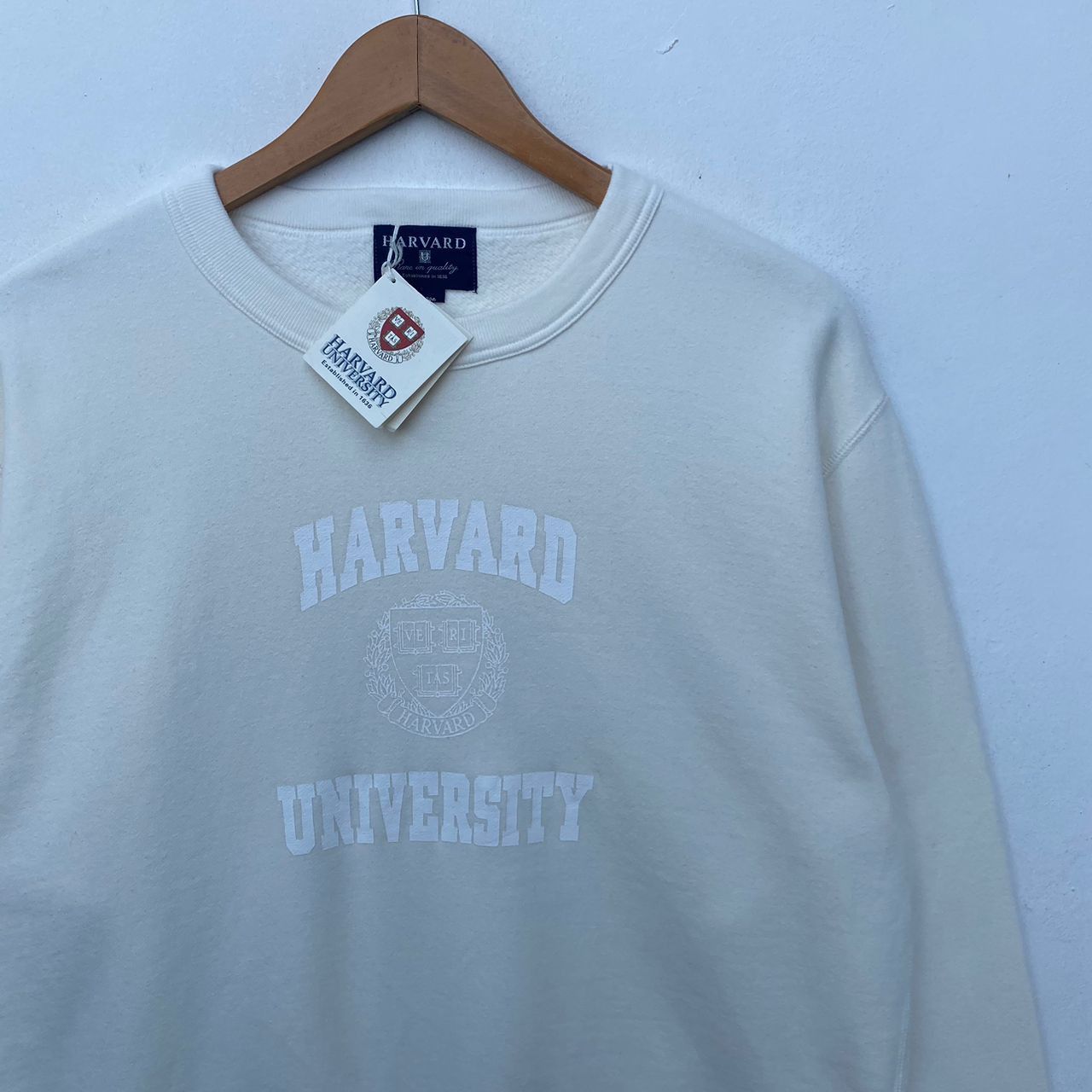 Vintage VINTAGE NOS HARVARD UNIVERSITY SWEATSHIRT LARGE PULLOVER Size US L / EU 52-54 / 3 - 3 Thumbnail