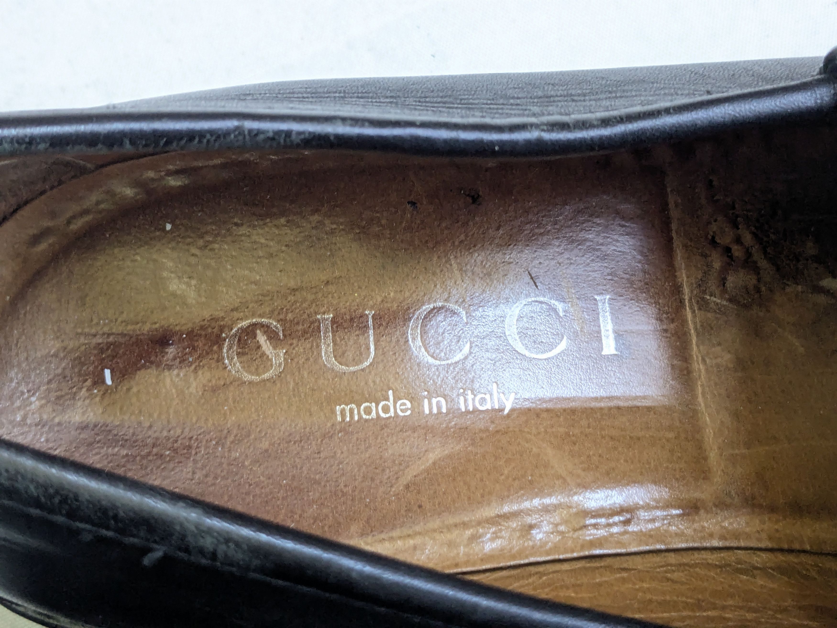 Gucci Gucci Horsebit Loafers Black 10.5 Leather Slip Ons Size US 10.5 / EU 43-44 - 7 Thumbnail