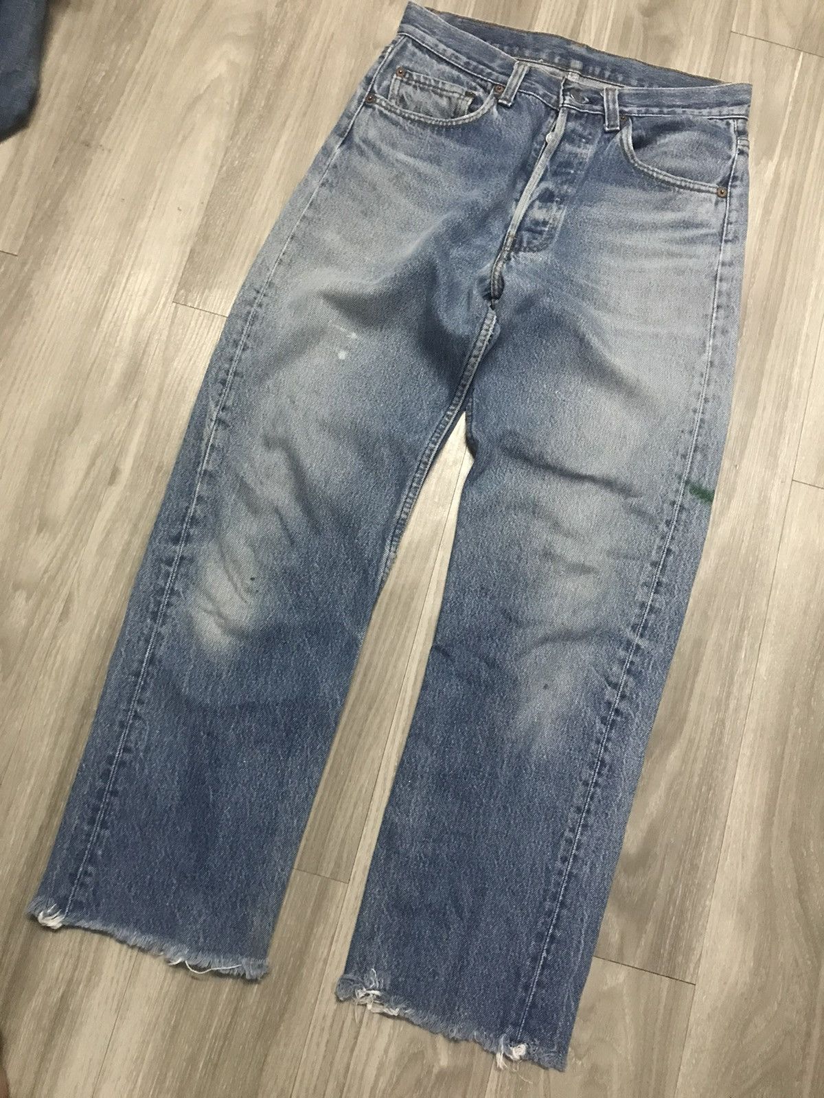 Levi's × Levi's Vintage Clothing × Vintage Vintage 80s Iconic Levis 501 Denim Jeans Size US 28 / EU 44 - 8 Thumbnail