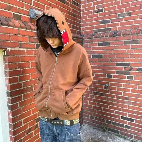 Japanese Brand Nozomi x Mirei Cartoon Printed Full Zip Up Hoodie Size US XL / EU 56 / 4 - 8 Thumbnail