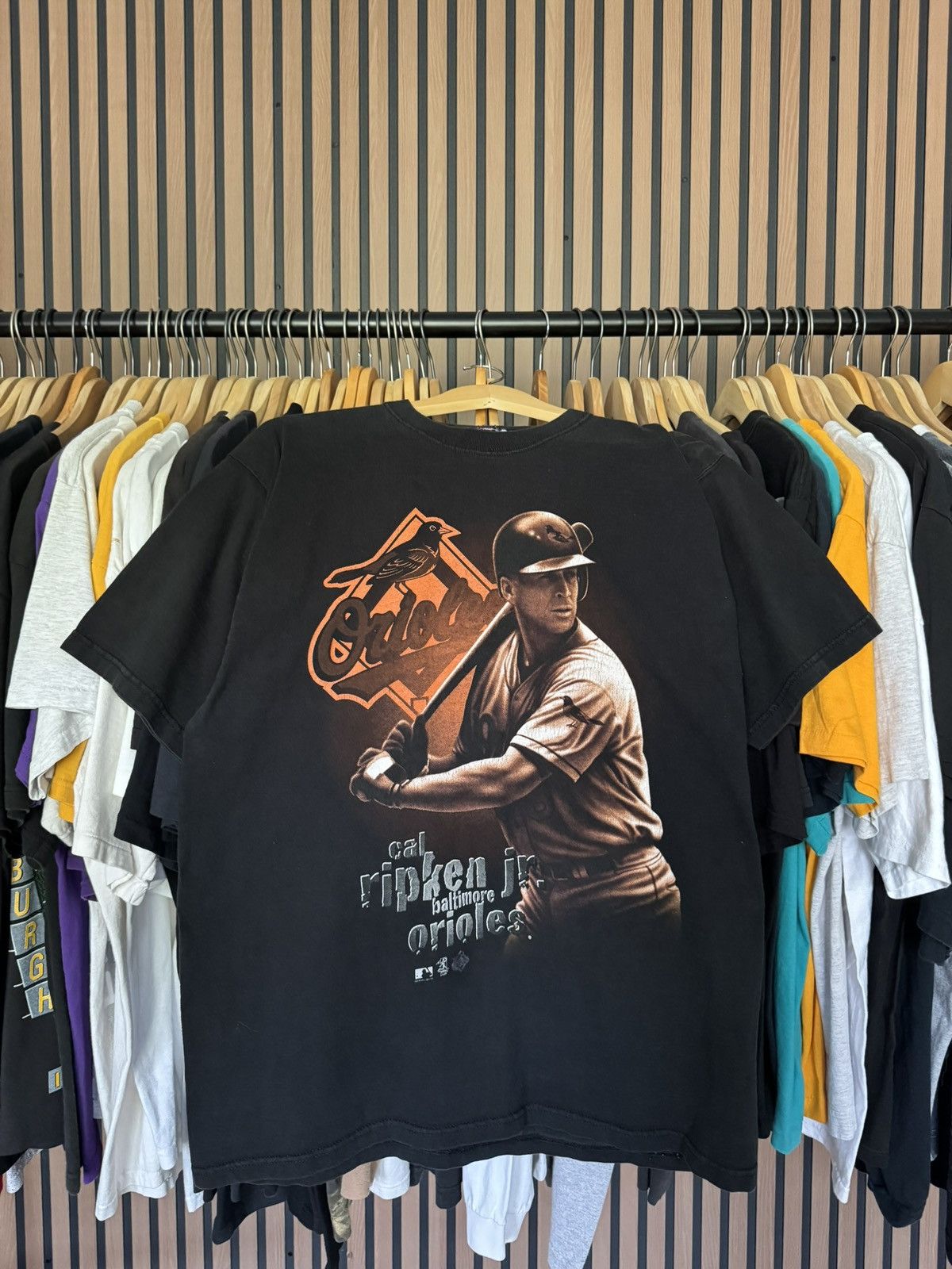 Other Vintage 90s Cal Ripken Jr. Baltimore Orioles tee - Cut Tag Size US L / EU 52-54 / 3 - 1 Thumbnail