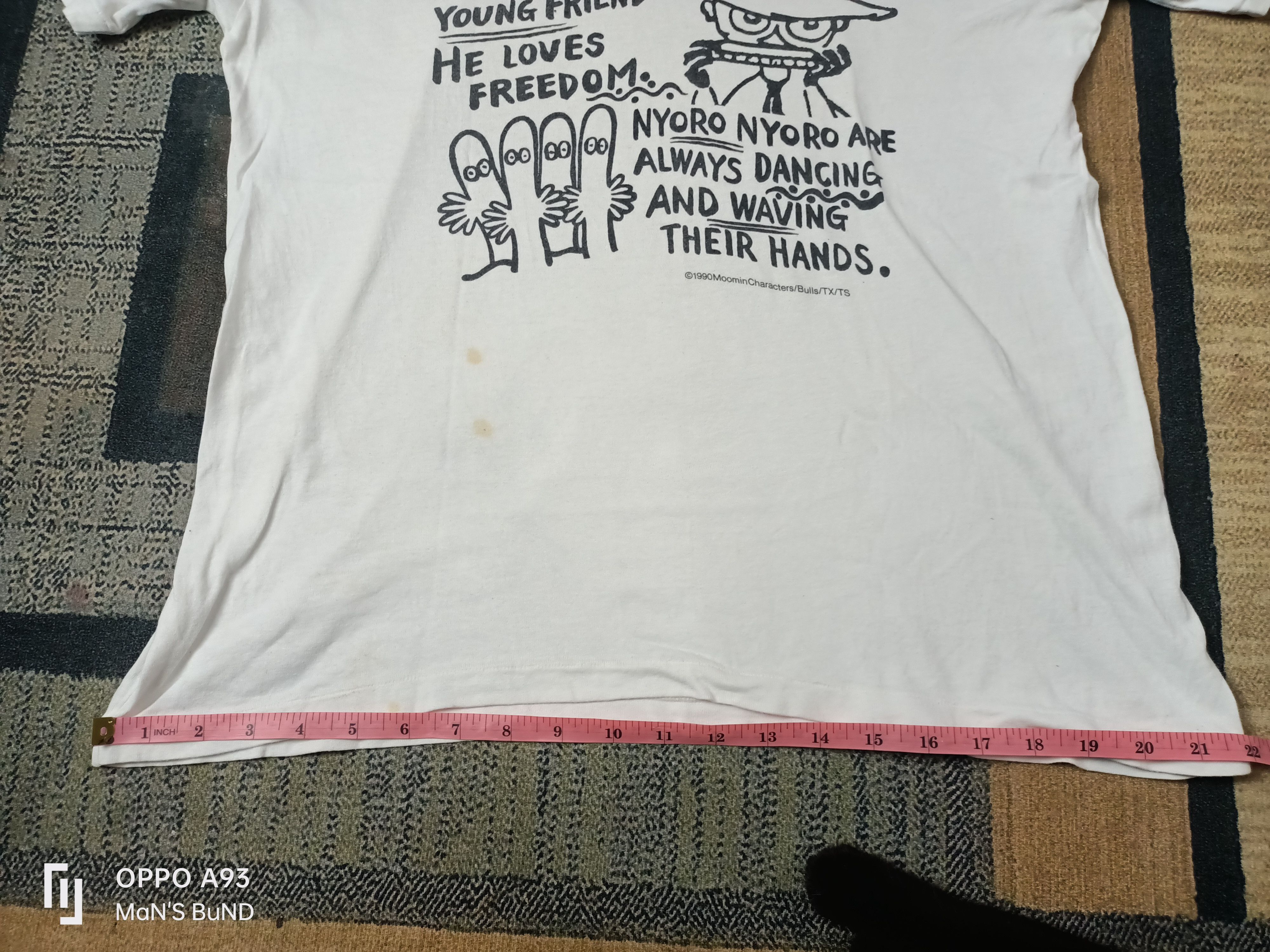 Vintage Vintage 90s SNUFKIN T-Shirt Size US M / EU 48-50 / 2 - 9 Thumbnail