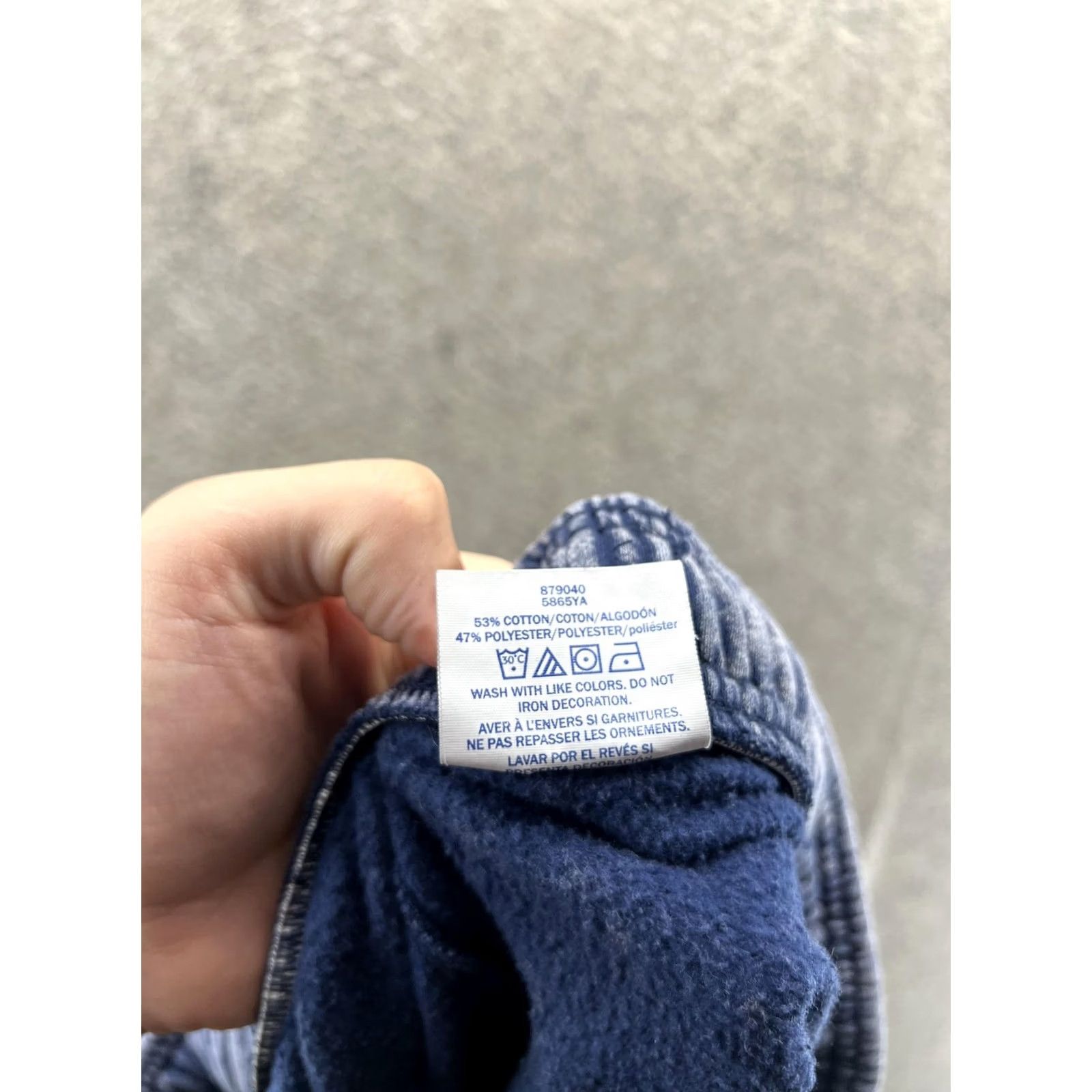 Champion Champion Sweat Shorts Mens XL Blue Bleach Dye Fleece Athletic Gym 6 Inseam Size US 36 / EU 52 - 4 Thumbnail