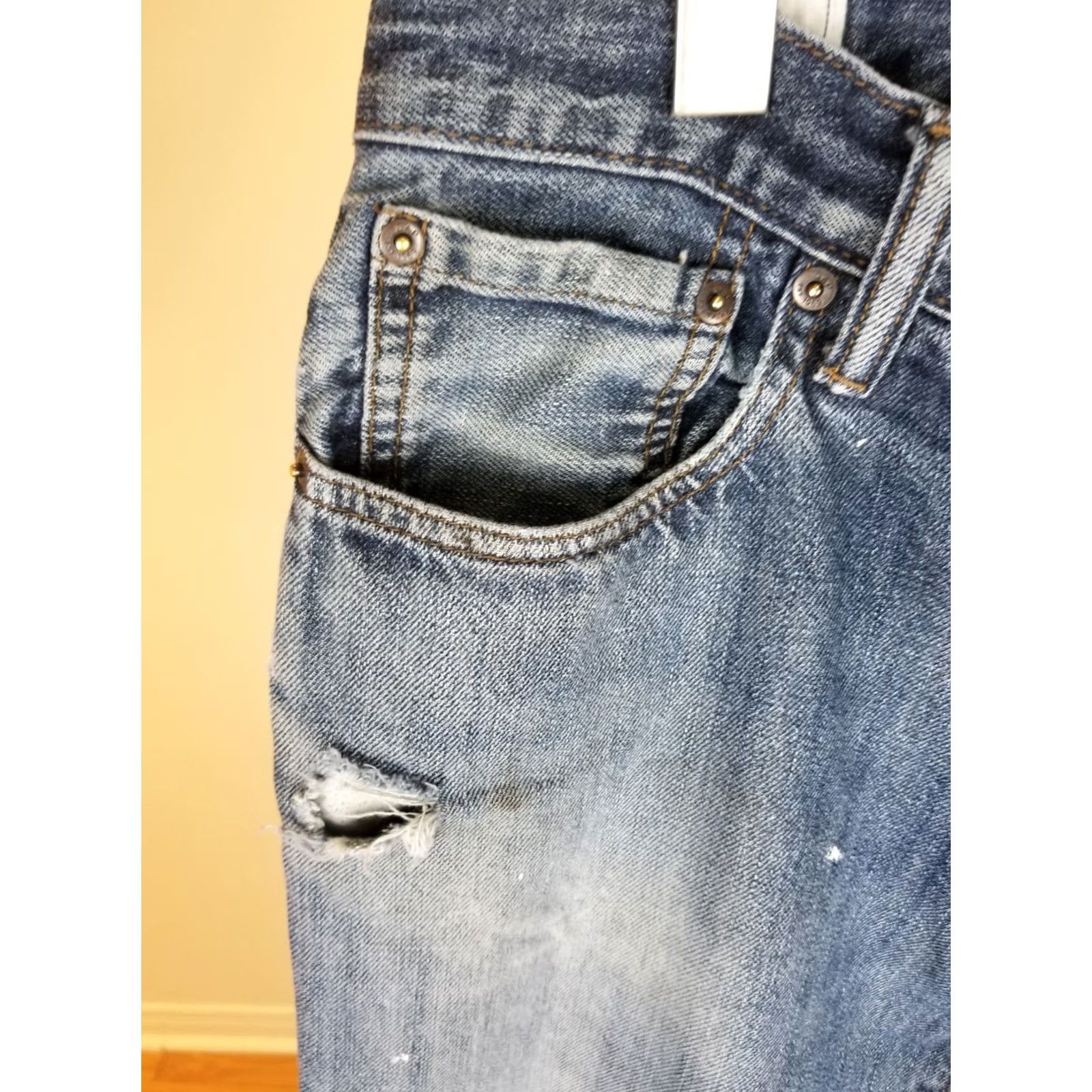 Gap VINTAGE GAP DISTRESSED FADED DENIM JEANS SZ 30 Shoes? Size US 30 / EU 46 - 6 Thumbnail