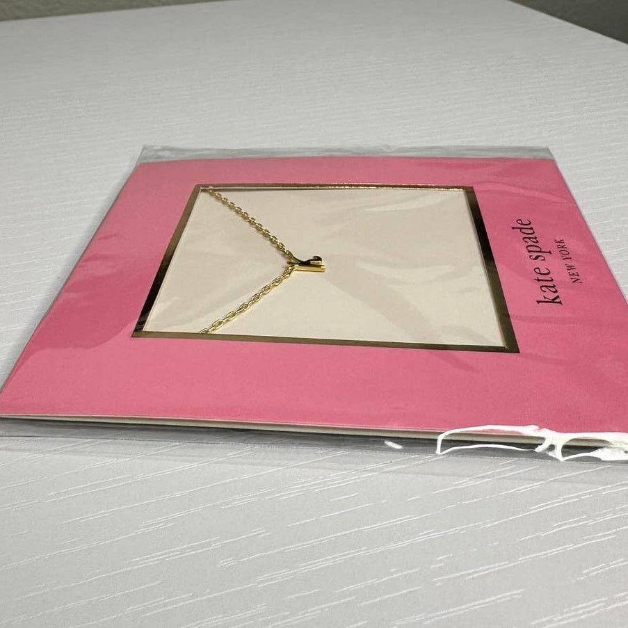 Kate Spade Kate Spade Letter K pendant Gold Tone Necklace Size ONE SIZE - 3 Thumbnail