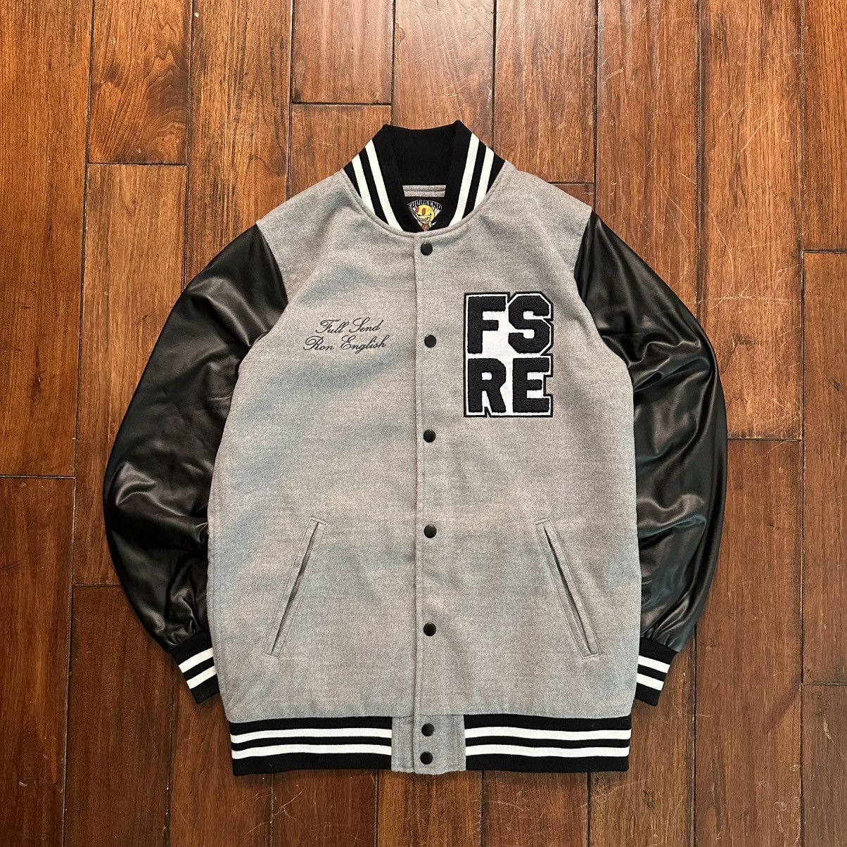 Full Send full send x ron english varsity jacket Size US S / EU 44-46 / 1 - 3 Thumbnail