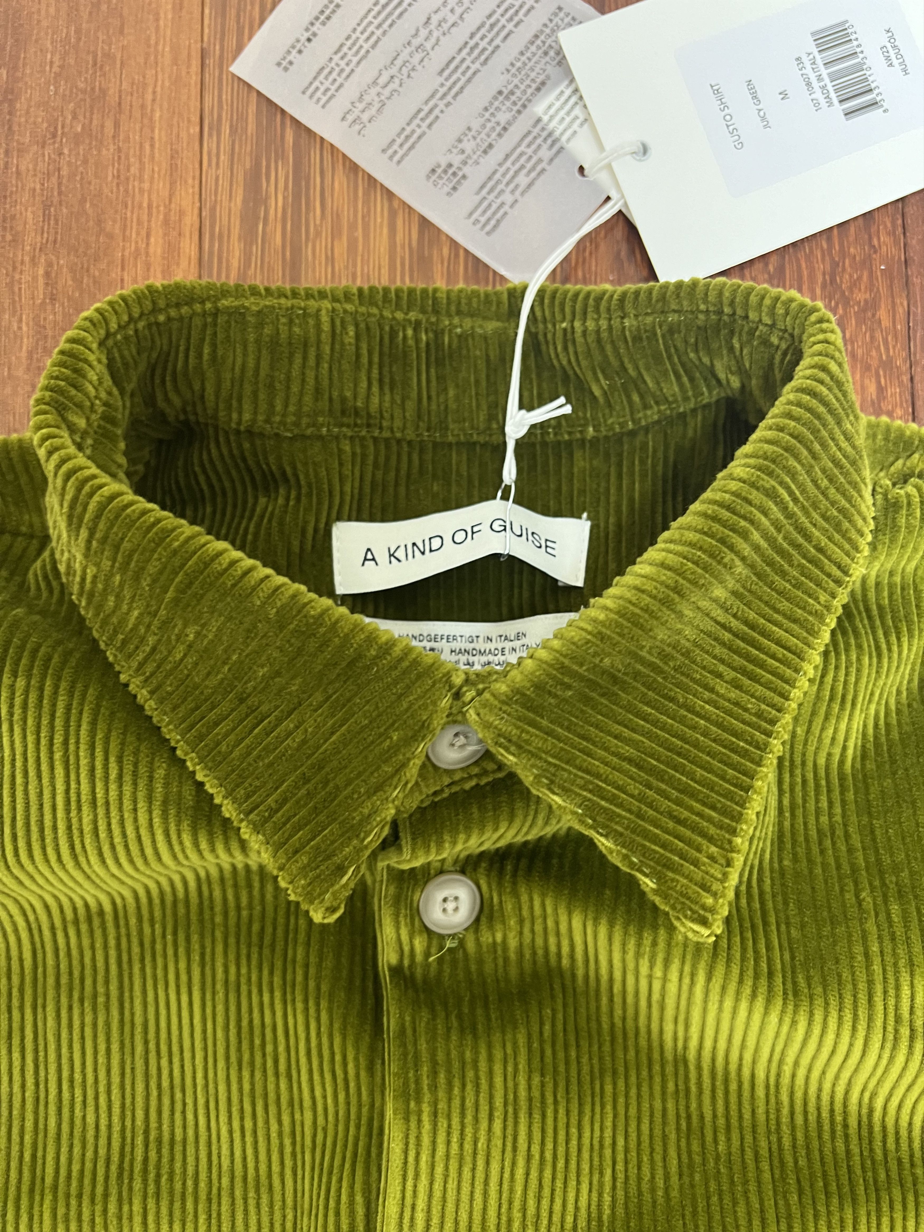 A Kind Of Guise 💚 AW23 A Kind Of Guise Gusto Shirt Juicy Green Size US M / EU 48-50 / 2 - 8 Thumbnail