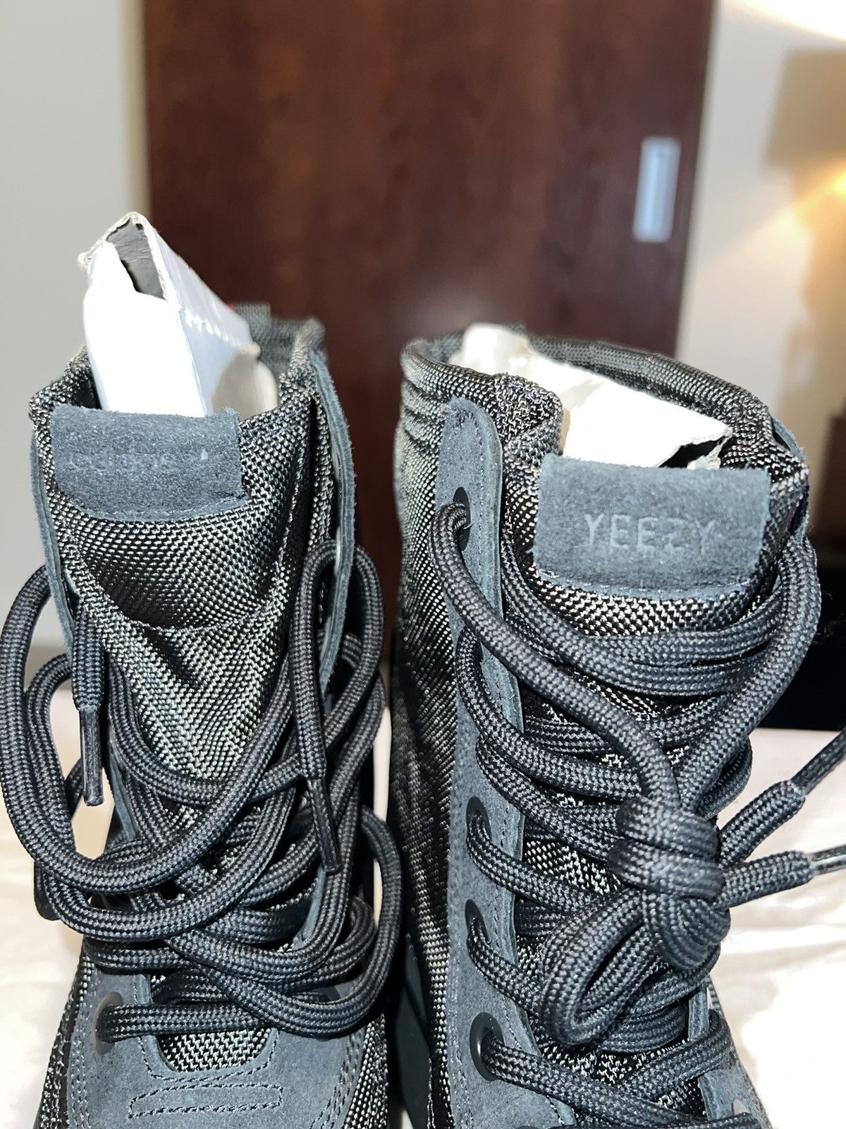 Adidas × Yeezy 2015 Adidas Yeezy Boost 950 Boots Pirate Black W Size 7 Size US 7 / IT 37 - 11 Thumbnail