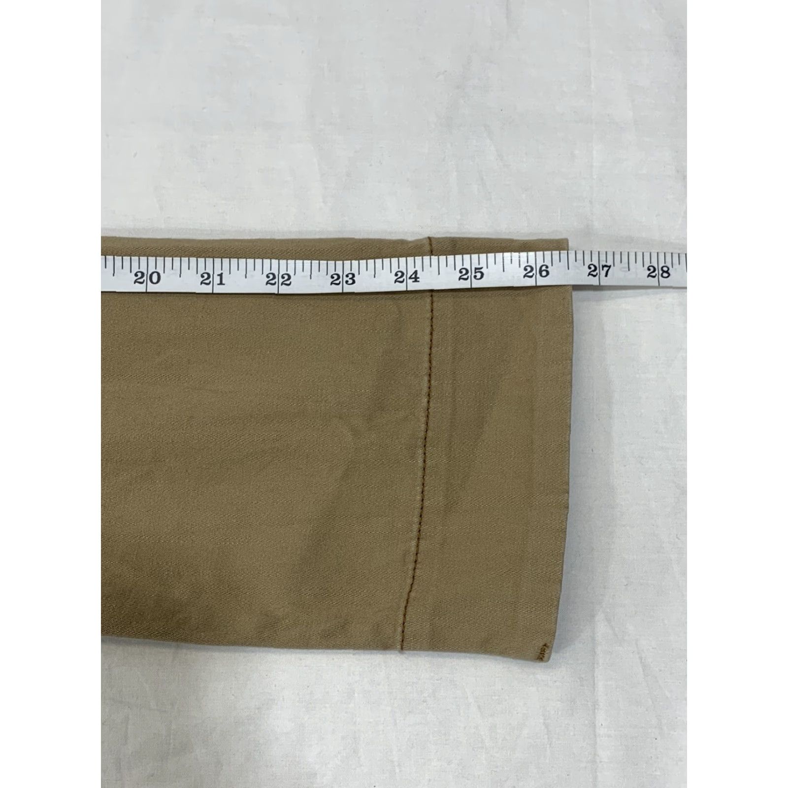 Levi's Levi's Women Jacket Pea Coat Style 3-Button Up Juniors XL Beige Long Sleeve Cotton Blend Solid Size XL / US 12-14 / IT 48-50 - 6 Thumbnail