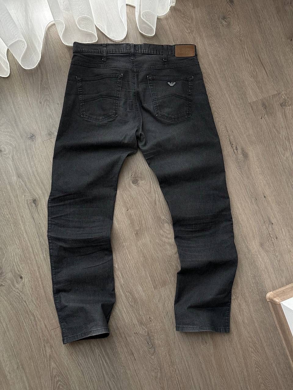 Armani × Vintage Vintage Armani Jens Gray Faded Big Tab Pants Size US 36 / EU 52 - 4 Thumbnail